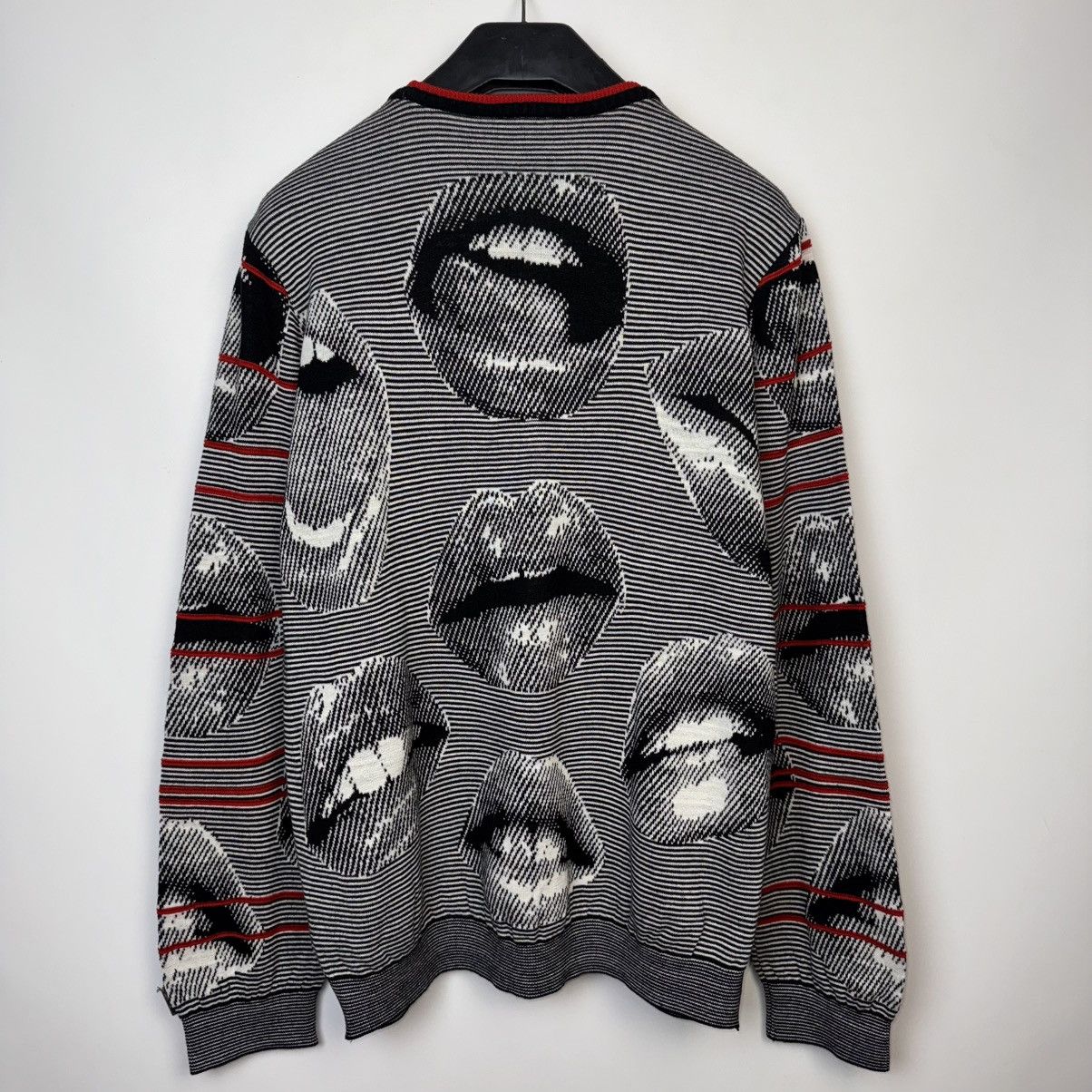 Carlo Colucci Carlo Colucci Limited Edition Sweater Lips Sz 52 Size US L / EU 52-54 / 3 - 2 Thumbnail