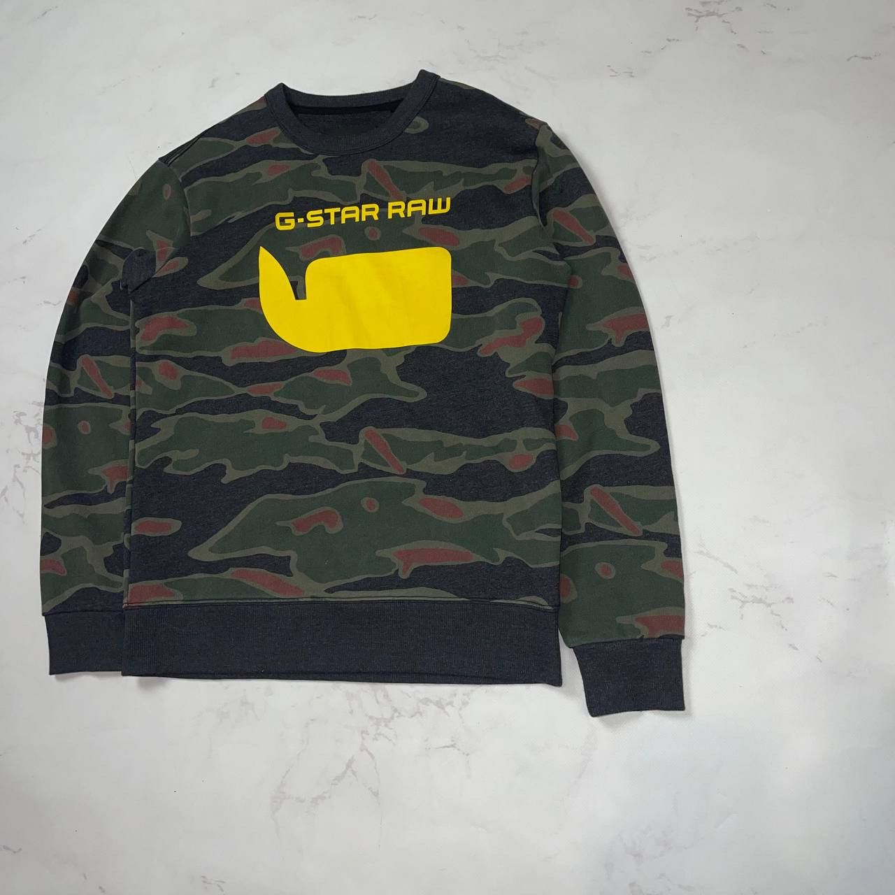 G-Star Streatwear G Star Raw Camo SweatShirts Big Logo sz S Size US S / EU 44-46 / 1 - 3 Thumbnail