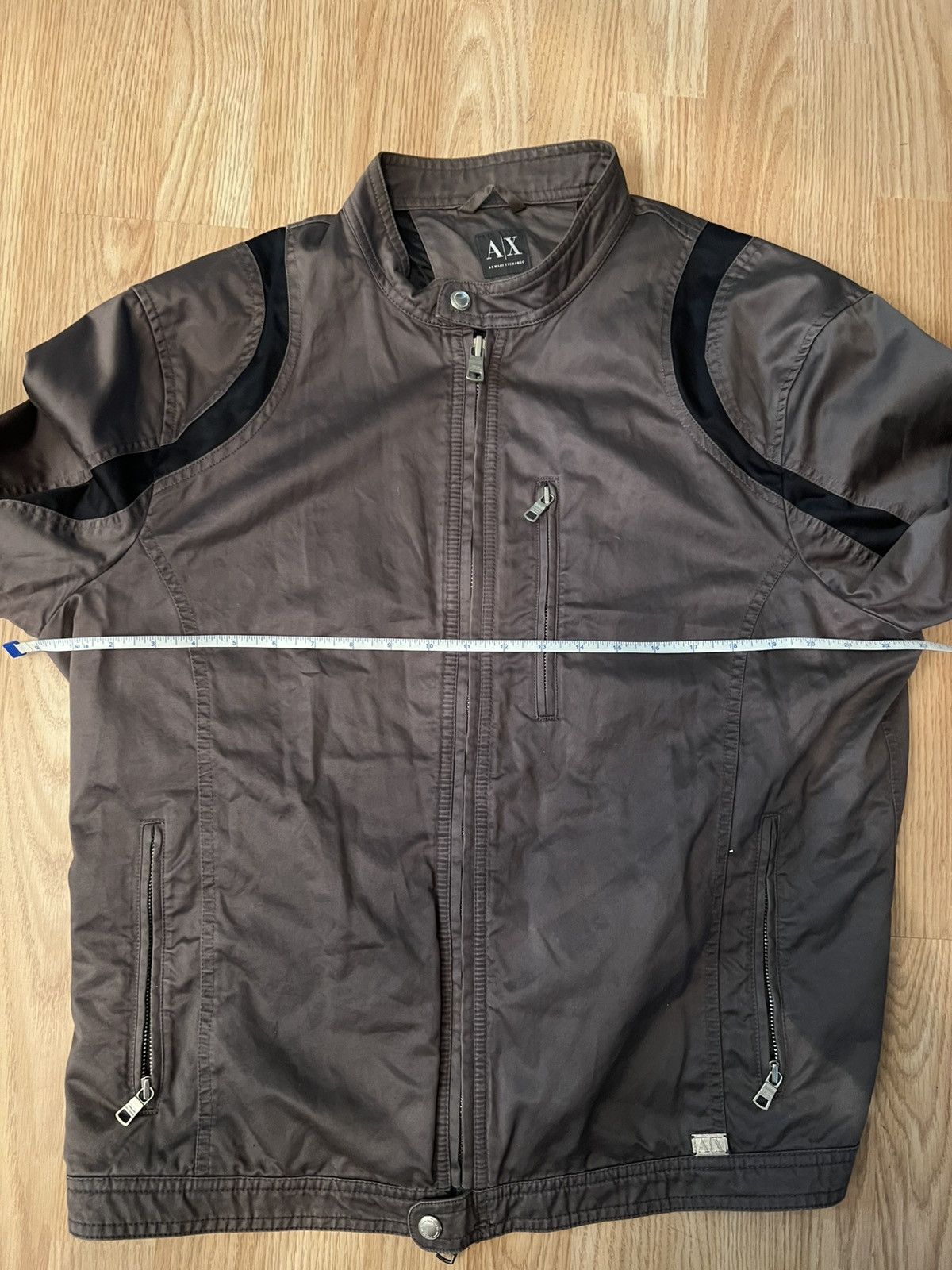 Armani Exchange Motorcycle-esque Jacket Size US XL / EU 56 / 4 - 4 Thumbnail