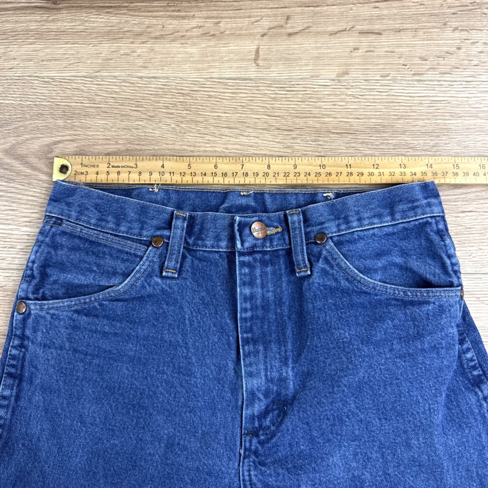Wrangler **Vintage Wrangler 936 Blue Denim Jeans Cowboy Men's 29x32** User: Vintage Wrangler 936 Blue Denim Jeans Cowboy Cut Western Men's 29x32 Size US 29 - 3 Thumbnail