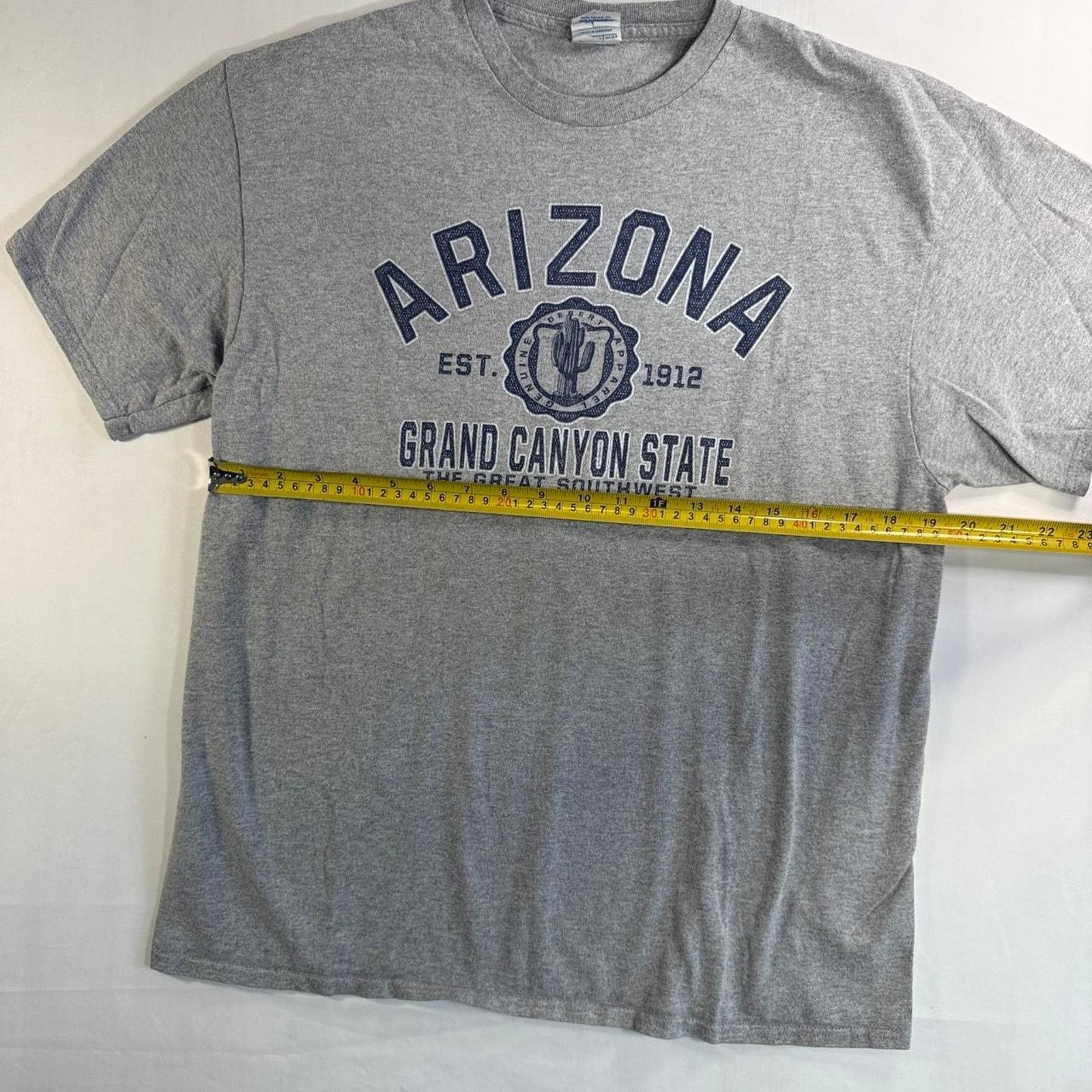 Comfort Colors Grey Arizona Grand Canyon State T-shirt Size US L / EU 52-54 / 3 - 2 Thumbnail
