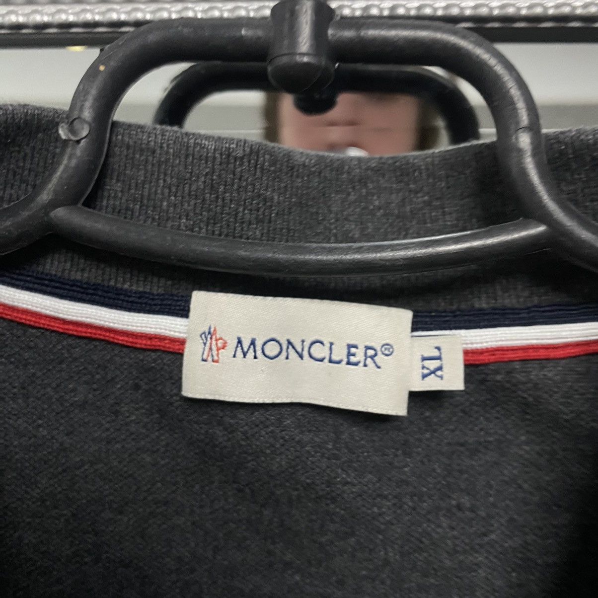 Moncler Moncler Polo Long Sleeve logo sleeve Size US XL / EU 56 / 4 - 5 Thumbnail