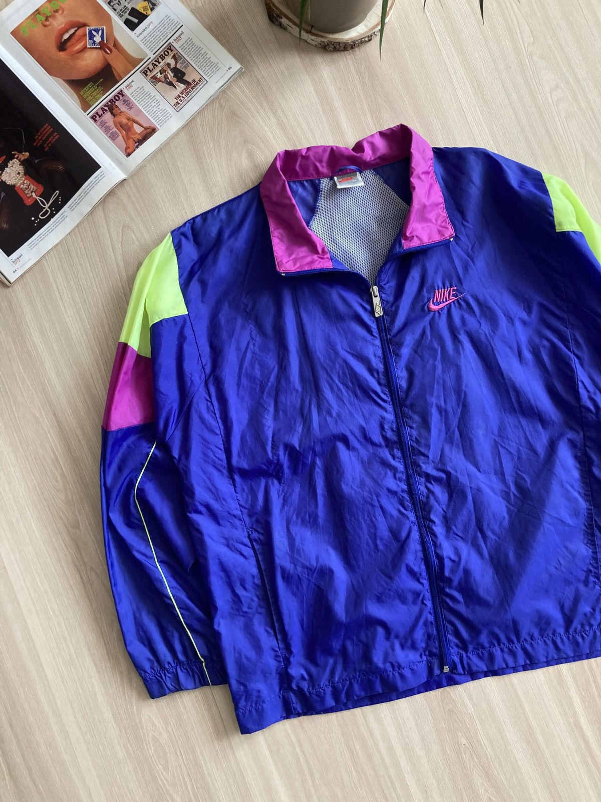 Vintage Vintage Nike Nylon Light Sport Jacket 90s Size US M / EU 48-50 / 2 - 4 Thumbnail