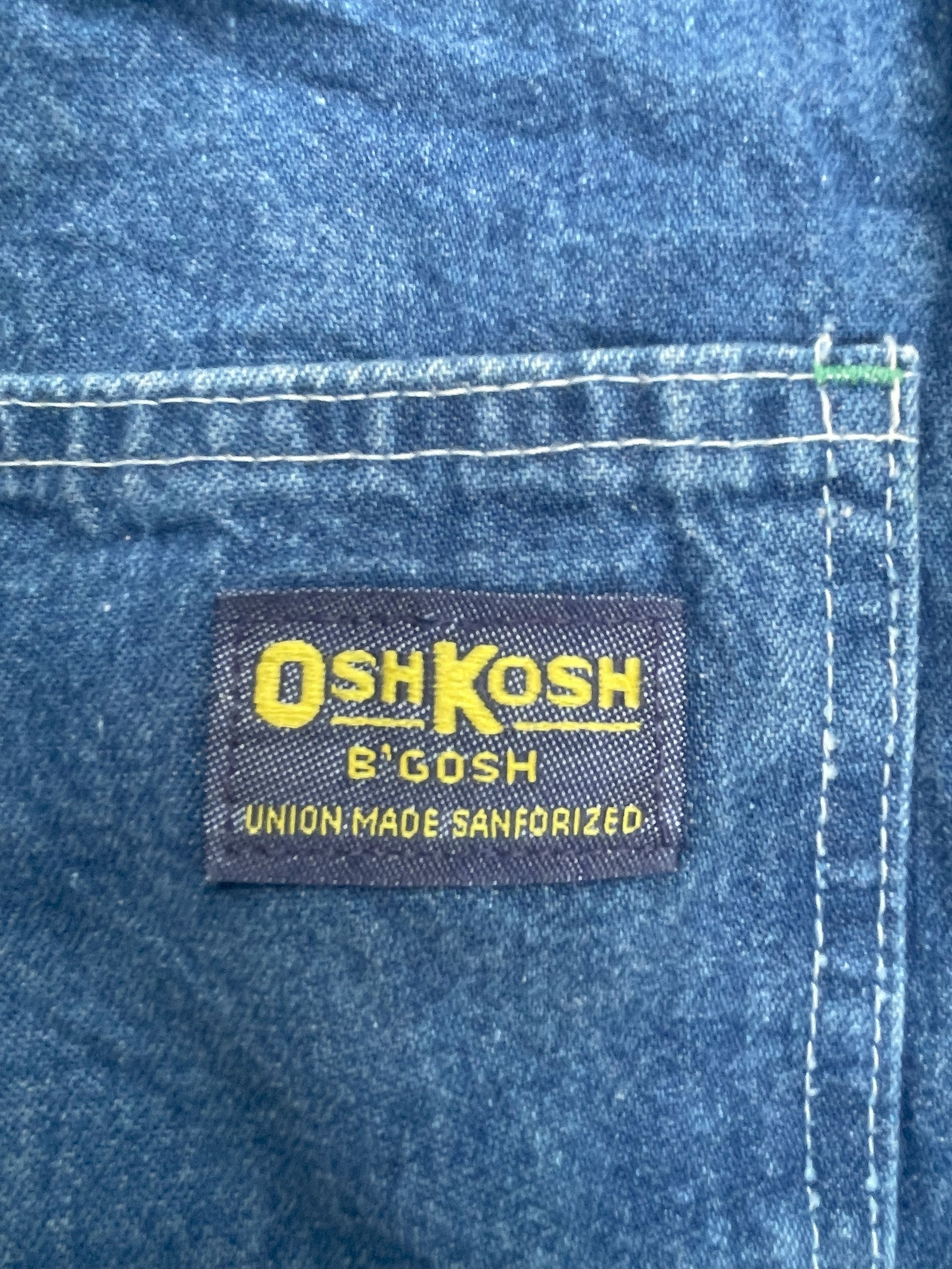 Oshkosh Vintage 70's Osh Kosh Workwear Jeans Size US 39 - 14 Thumbnail