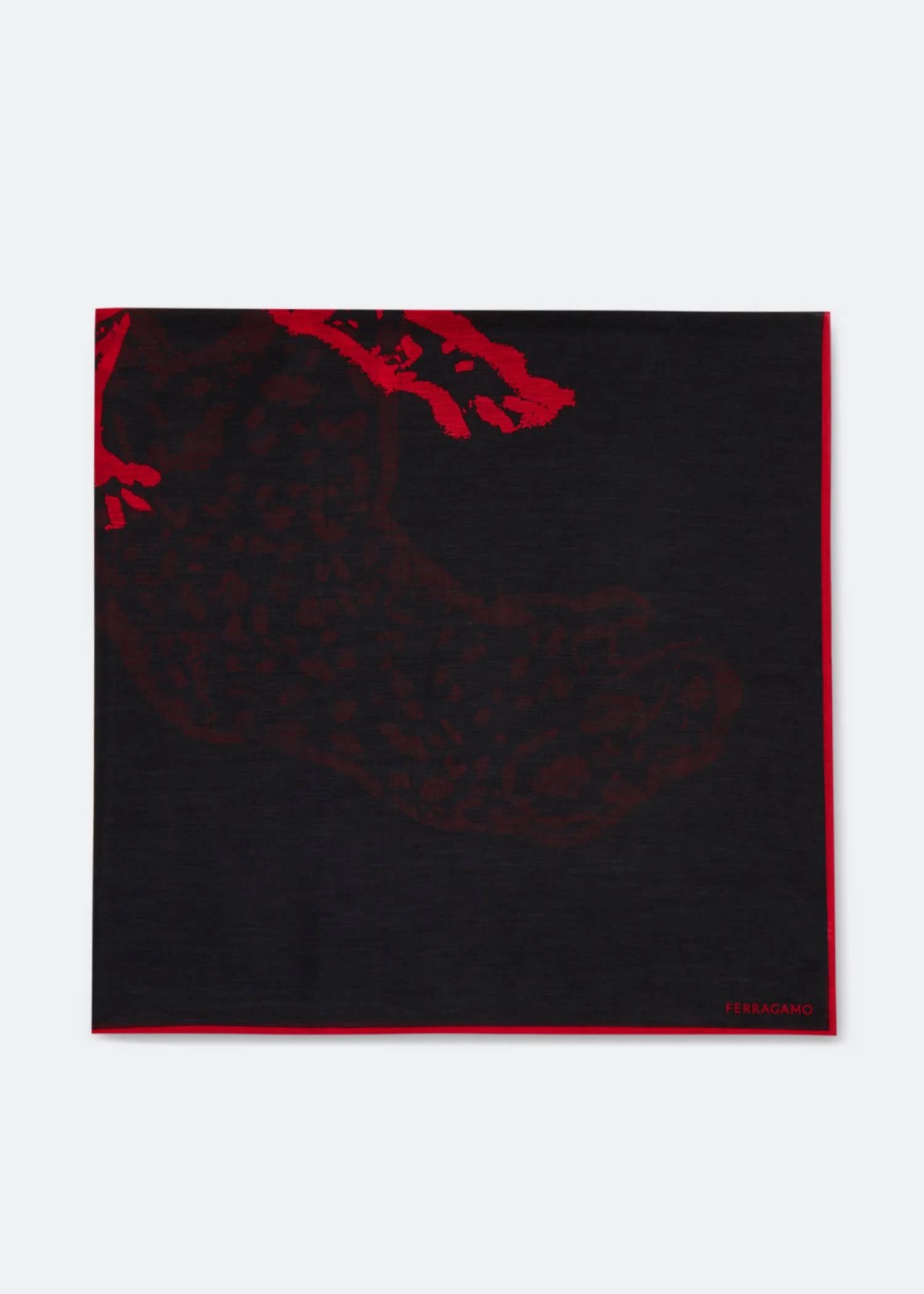 Salvatore Ferragamo o1s1rm1024 Size: 90x90 Cm / Scarf in Multicolor Size ONE SIZE - 2 Thumbnail