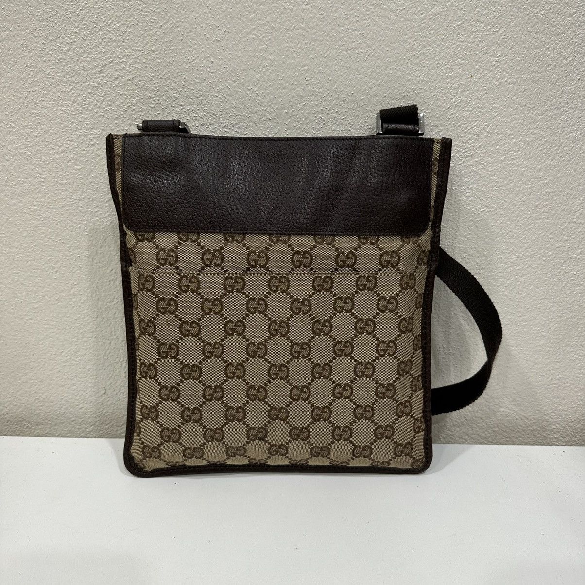 Gucci ‼️LASTDROP‼️ GUCCI GG CANVAS MONOGRAM CROSSBODY BAG 6 Size ONE SIZE - 3 Thumbnail