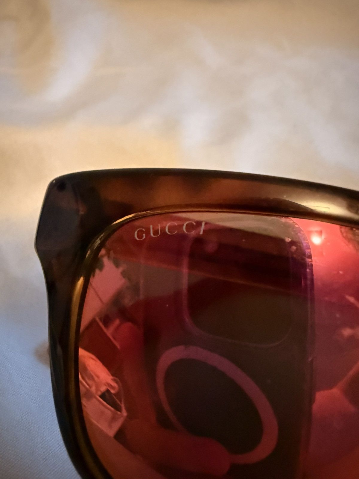Gucci Gucci Double G Sunglasses Size ONE SIZE - 2 Thumbnail