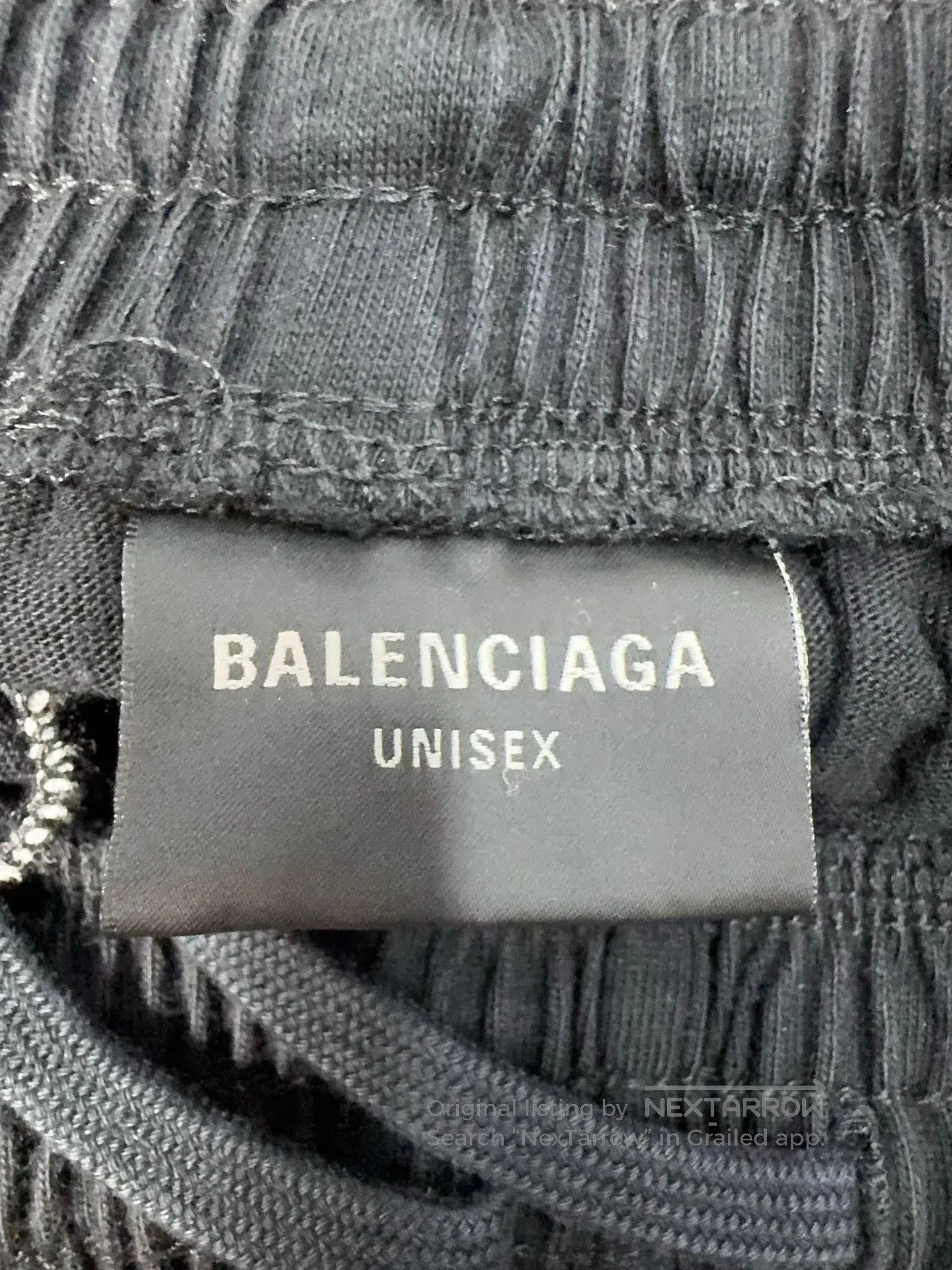 Balenciaga Black Athletic Shorts with Emblem, Size 32. Size US 32 / EU 48 - 4 Thumbnail