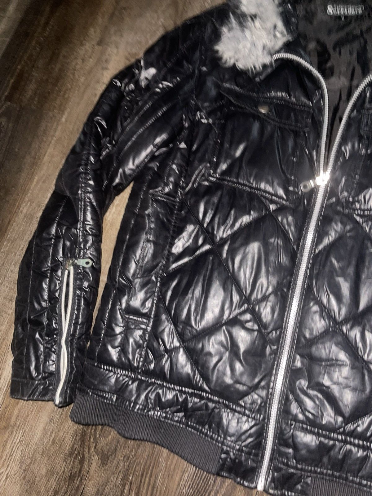 Japanese Brand Sorridere Light Puffer Jacket w/ Detachable Fur Size US M / EU 48-50 / 2 - 4 Thumbnail