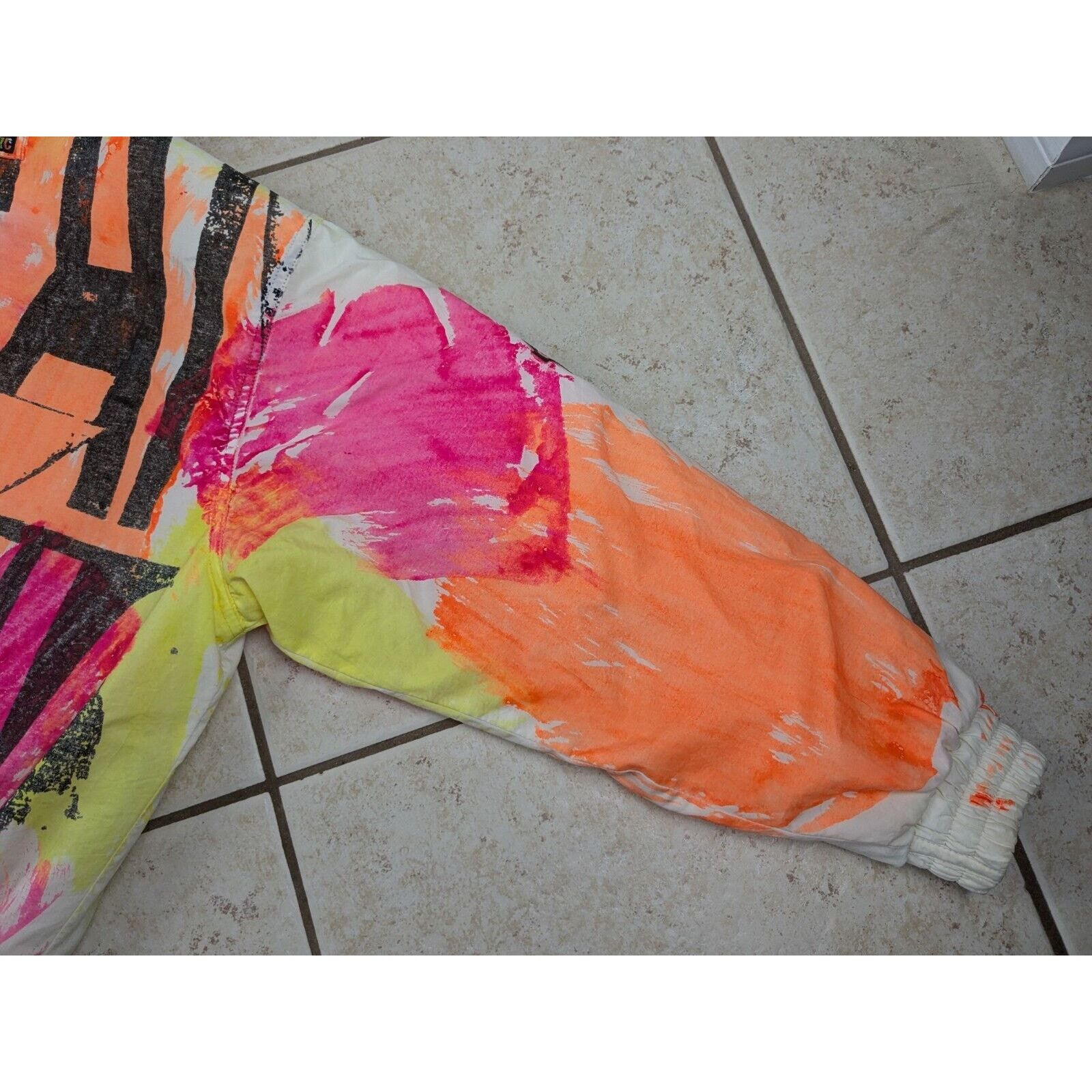 Ocean Pacific Vtg 80s Ocean Pacific OP 720 Airborne Neon Ski Jacket Hooded Size US L / EU 52-54 / 3 - 18 Thumbnail