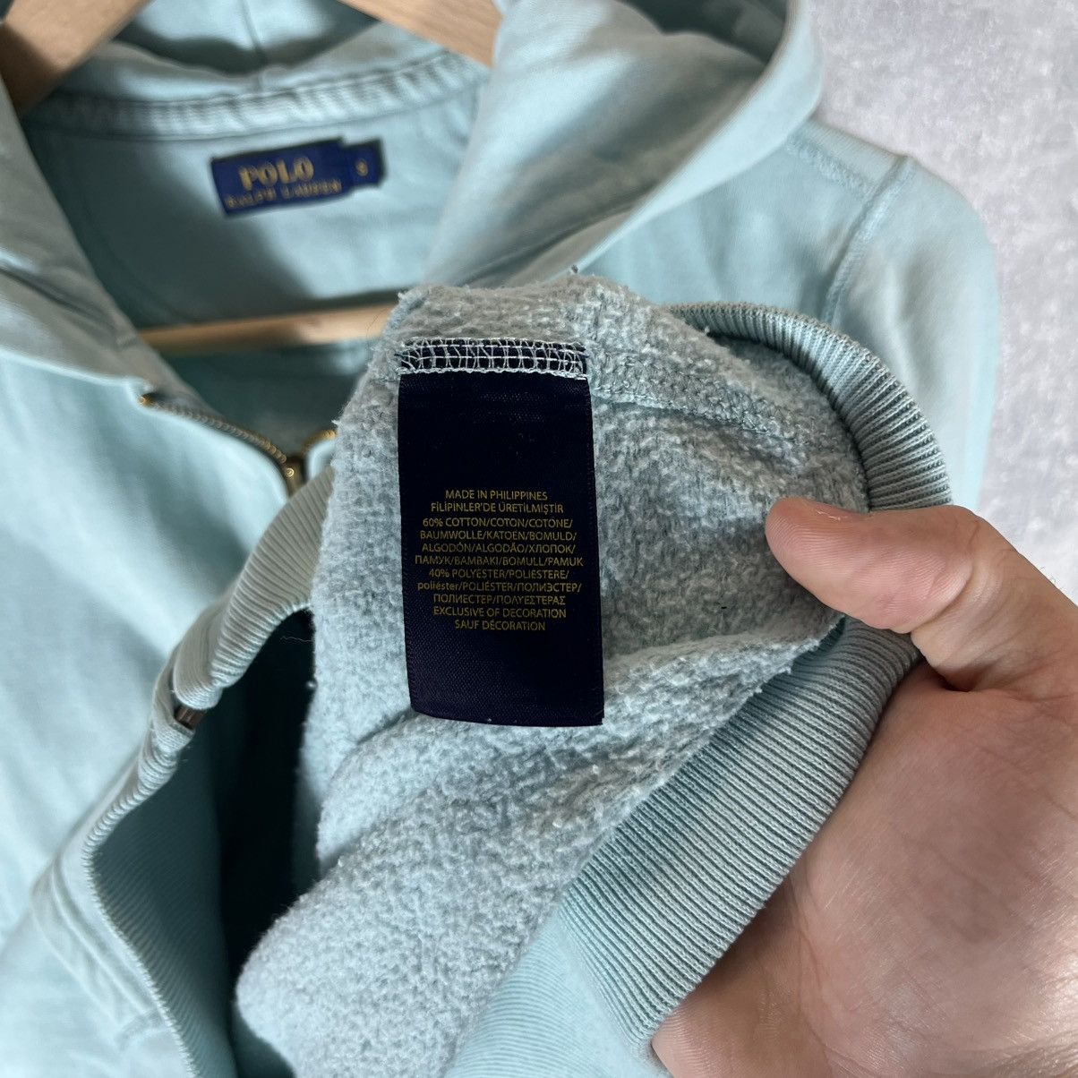 Polo Ralph Lauren POLO RALPH LAUREN VINTAGE SMALL PONY ZIP HOODIE SWEAT HYPE Size US XS / EU 42 / 0 - 11 Thumbnail