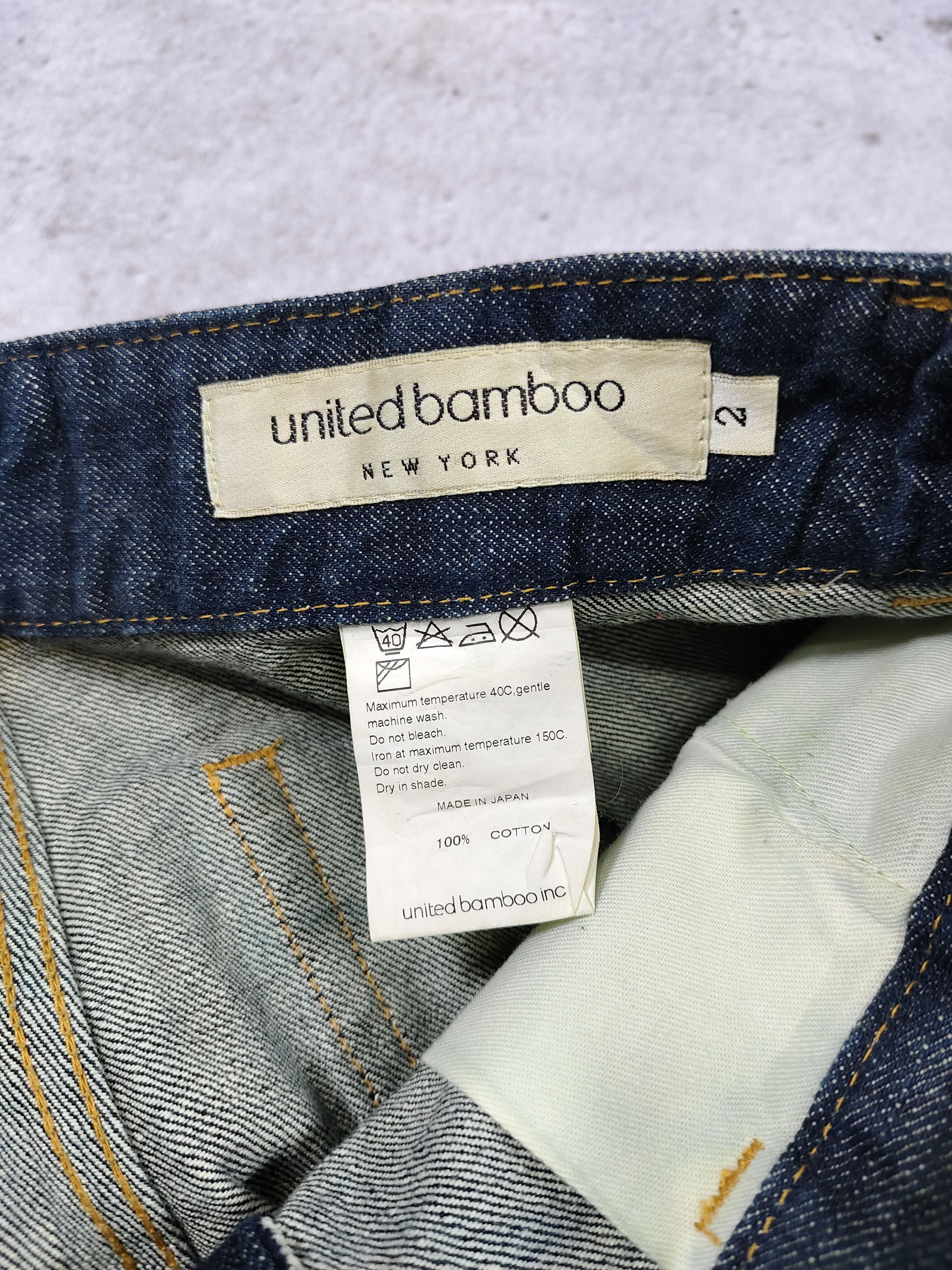 United Bamboo 2000s United Bamboo New York Archive Designer Denim Short Size 32" / US 10 / IT 46 - 7 Thumbnail