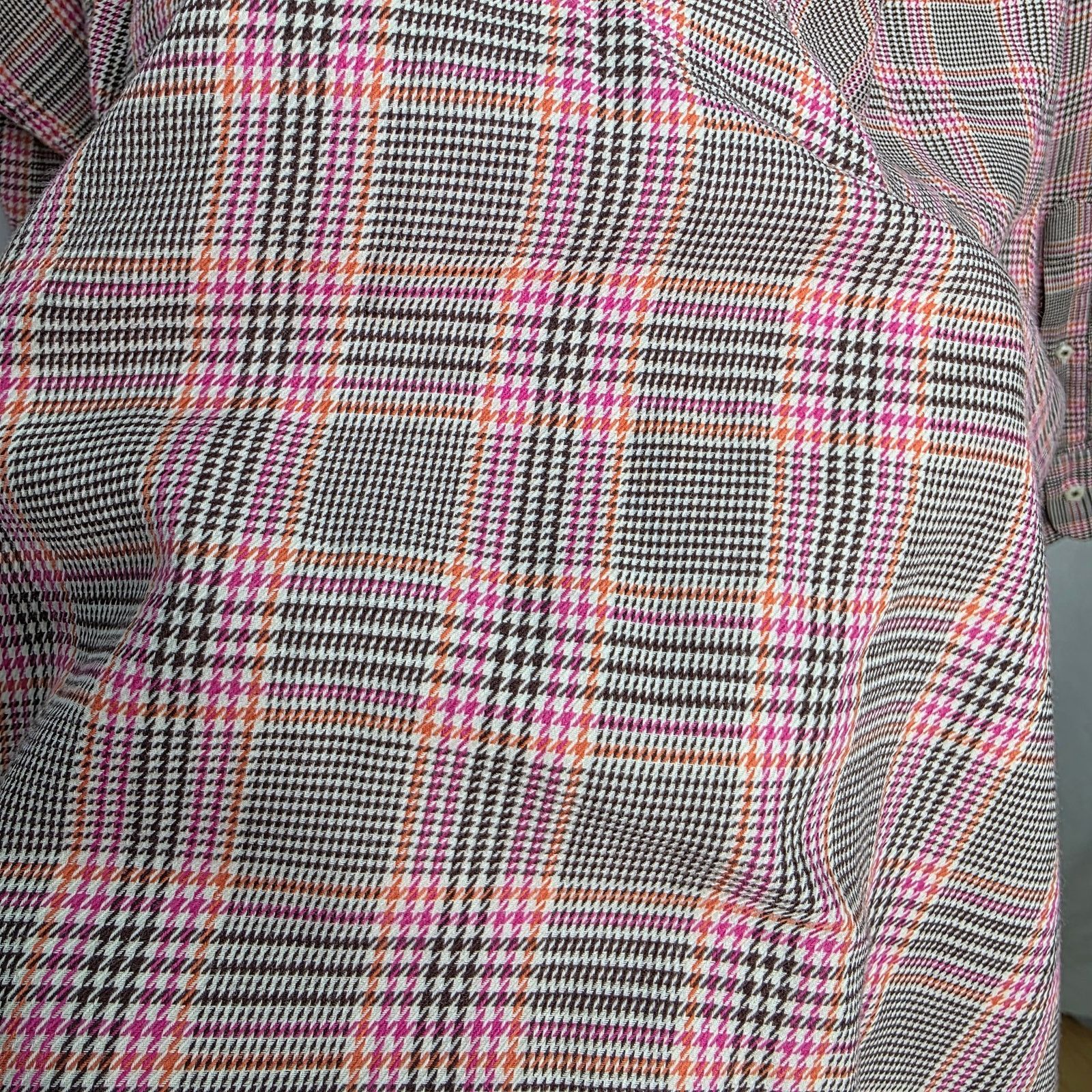 Peter Millar Peter Millar Button Front Men's Plaid Shirt Size Large Size US L / EU 52-54 / 3 - 11 Thumbnail