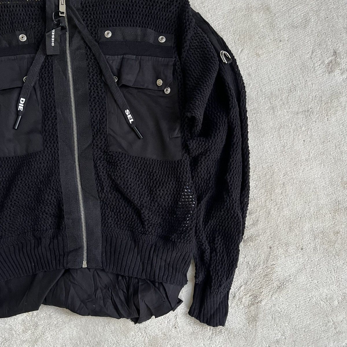 Diesel 💥Diesel y2k M-Mily jacket woman Size XS / US 0-2 / IT 36-38 - 2 Thumbnail