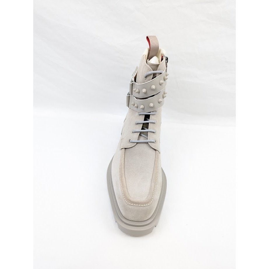 Christian Louboutin o1rshd1 Calf Our Fight Flat Boots in Goose Size US 10 / EU 43 - 6 Thumbnail