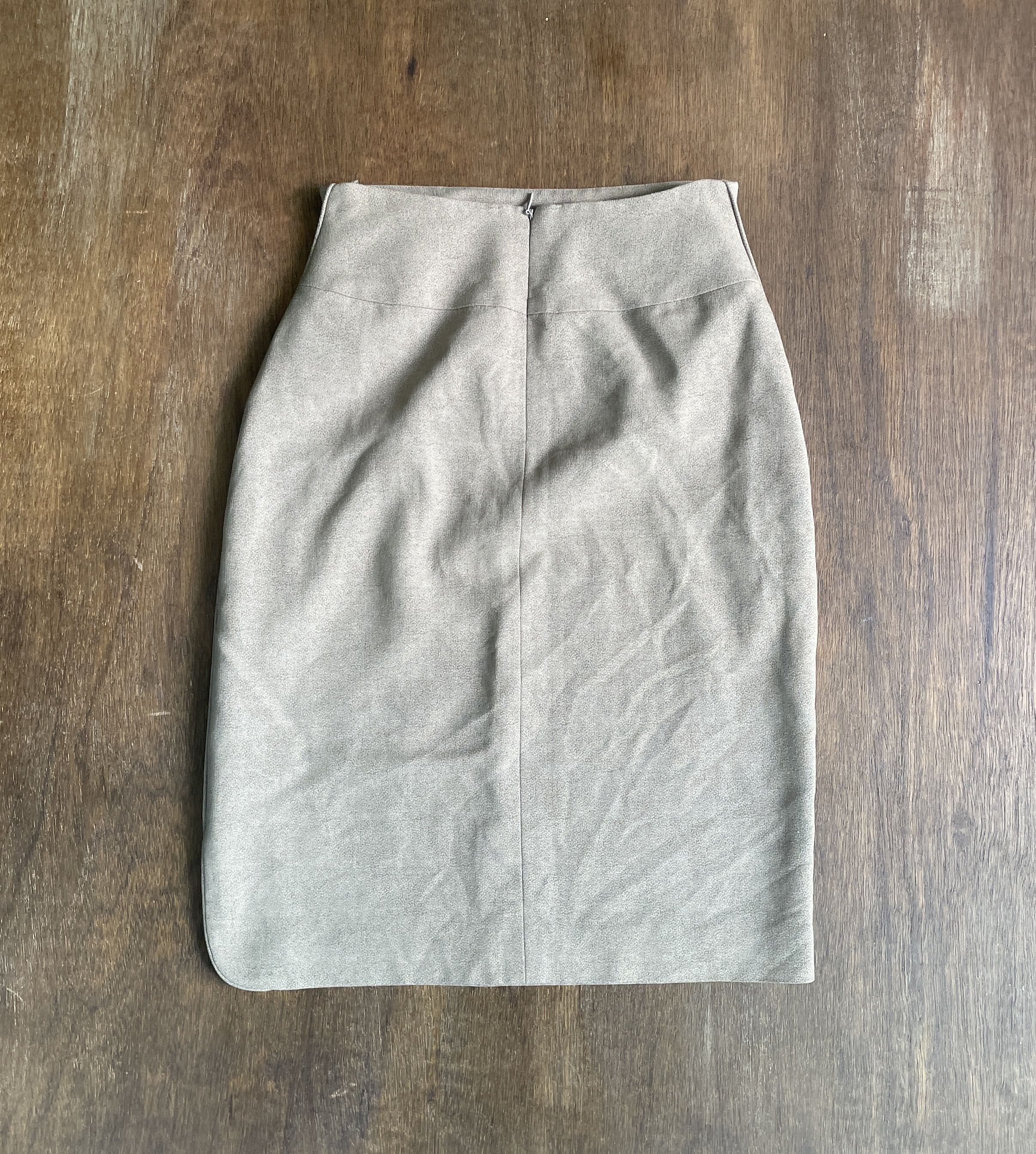 Giorgio Armani GIORGIO ARMANI Vintage Mainline Rayon Wool Skirt Size 23" - 1 Thumbnail