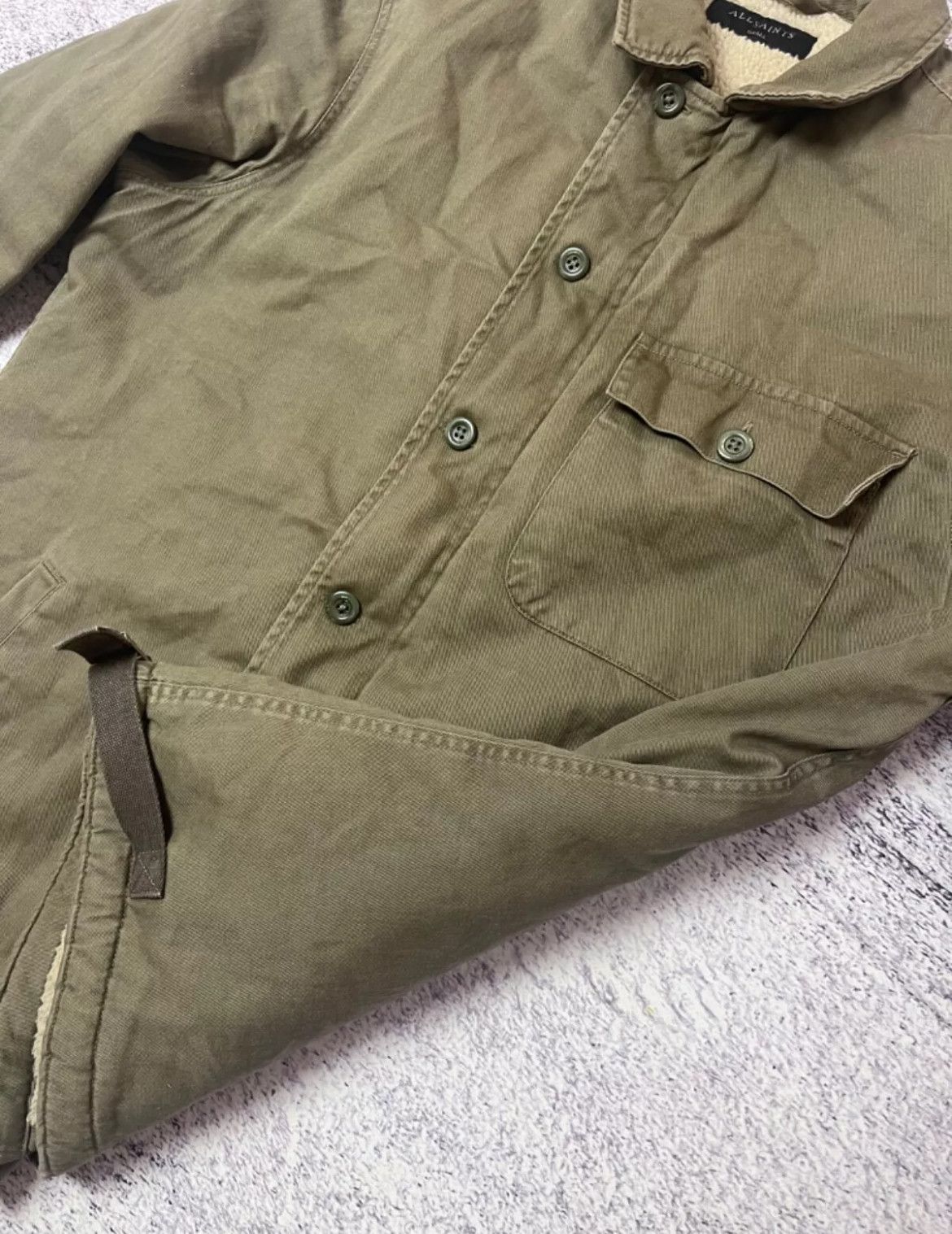 Allsaints × Japanese Brand Vintage men’s Jacket Allsaints 1990s size S luxury y2k Size US S / EU 44-46 / 1 - 5 Thumbnail