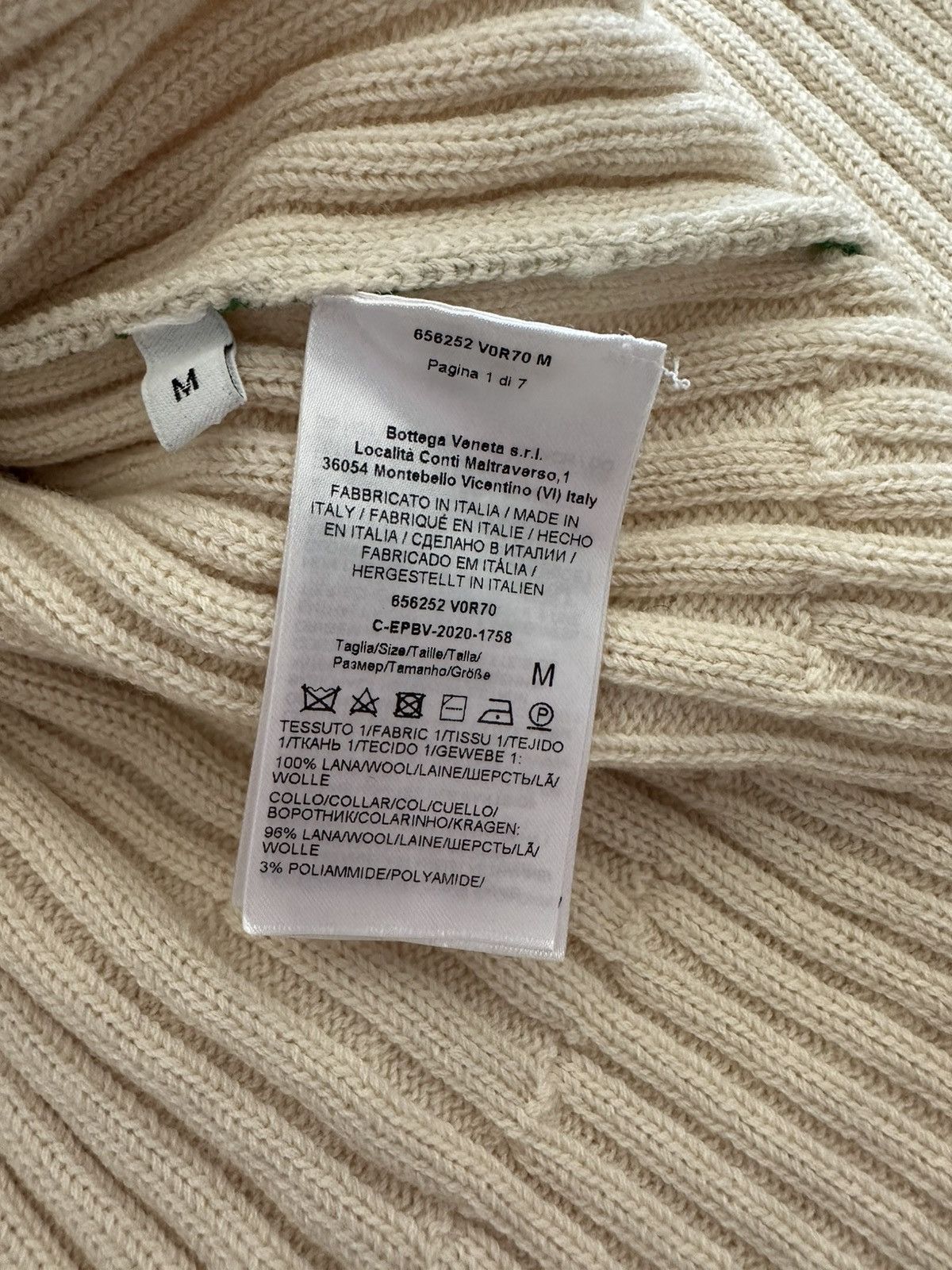 Bottega Veneta Bottega Veneta Ribbed Cardigan Size US M / EU 48-50 / 2 - 9 Thumbnail