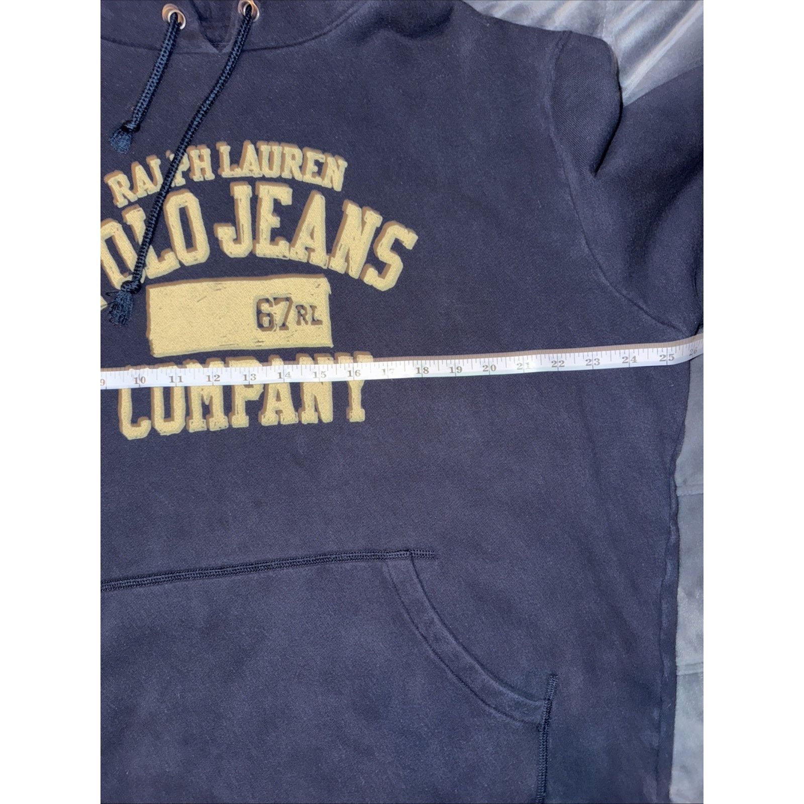 Polo Ralph Lauren Vintage Polo Jeans Company Navy logo Hoodie Sz XL preppy Size US L / EU 52-54 / 3 - 6 Thumbnail