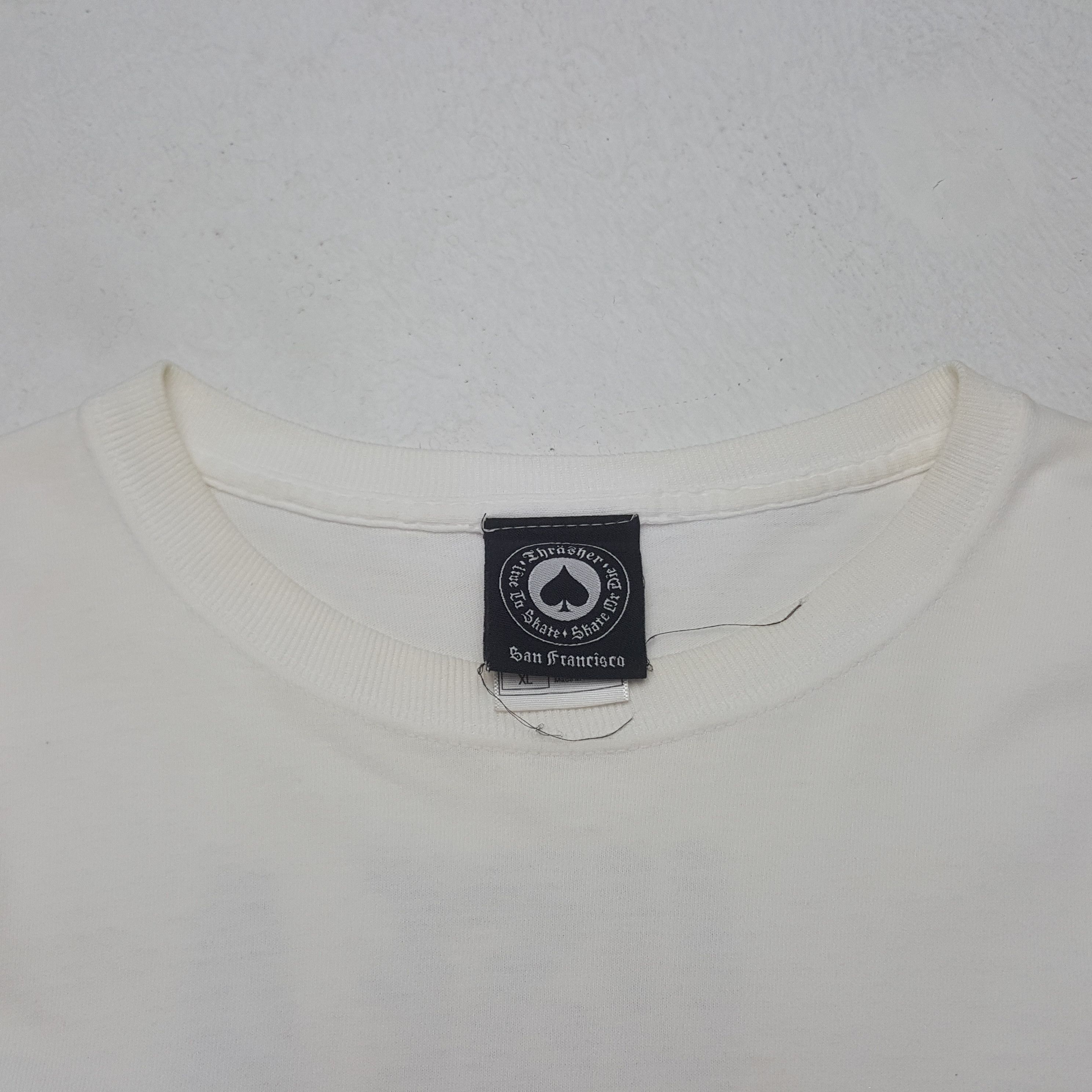 Thrasher Vintage Thrasher Magazine Skateboard Style Tshirt 32 Size US L / EU 52-54 / 3 - 5 Thumbnail