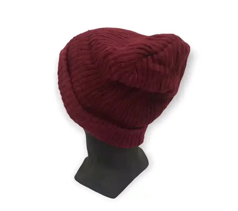 Champion Champion Big Logo Knit Beanie Hat Size ONE SIZE - 3 Thumbnail