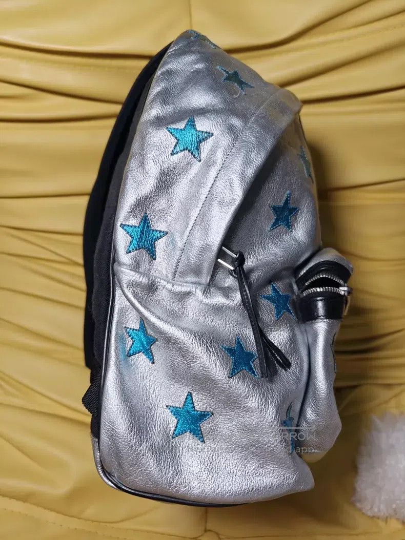 Saint Laurent Paris Saint Laurent Paris Blue Star Leather Backpack Size ONE SIZE - 2 Thumbnail