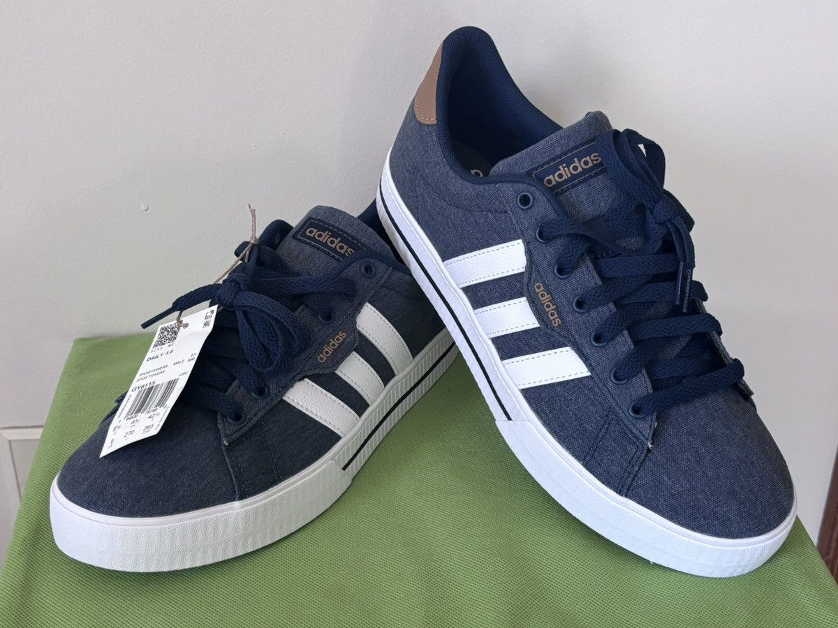 Adidas Adidas Men's Daily Denim Size 9 Size US 9 / EU 42 - 1 Thumbnail
