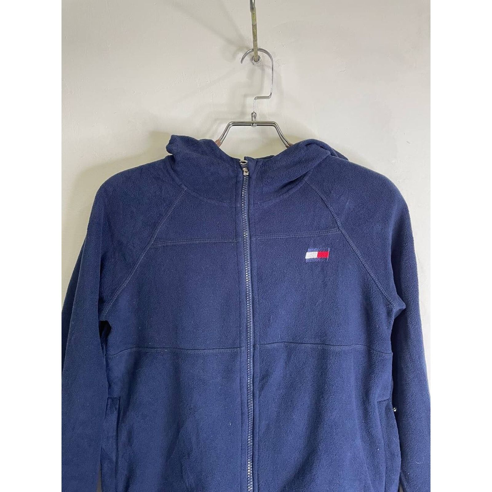 Tommy Hilfiger Vintage Tommy Hilfiger Sport Fleece Hoodie Jacket Size S Size US S / EU 44-46 / 1 - 3 Thumbnail