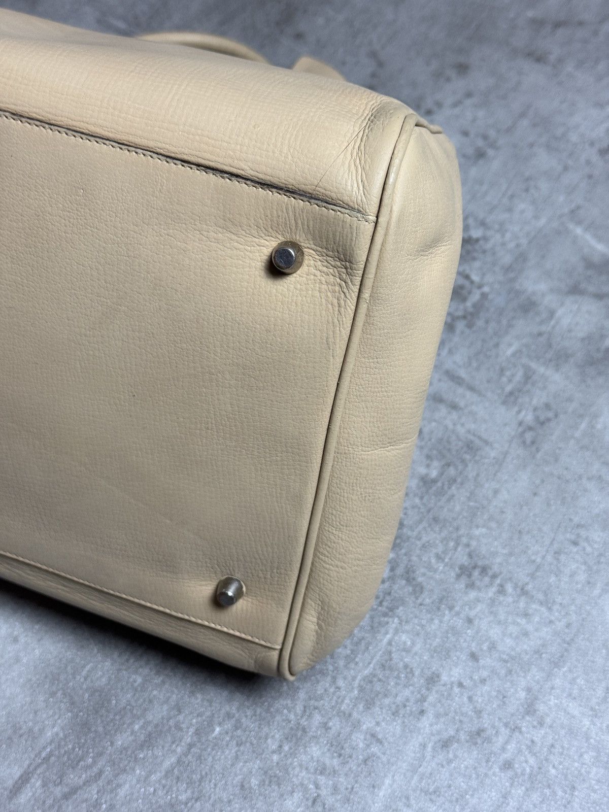 Prada Prada Vintage Beige Doctor Style Bag Size ONE SIZE - 9 Thumbnail