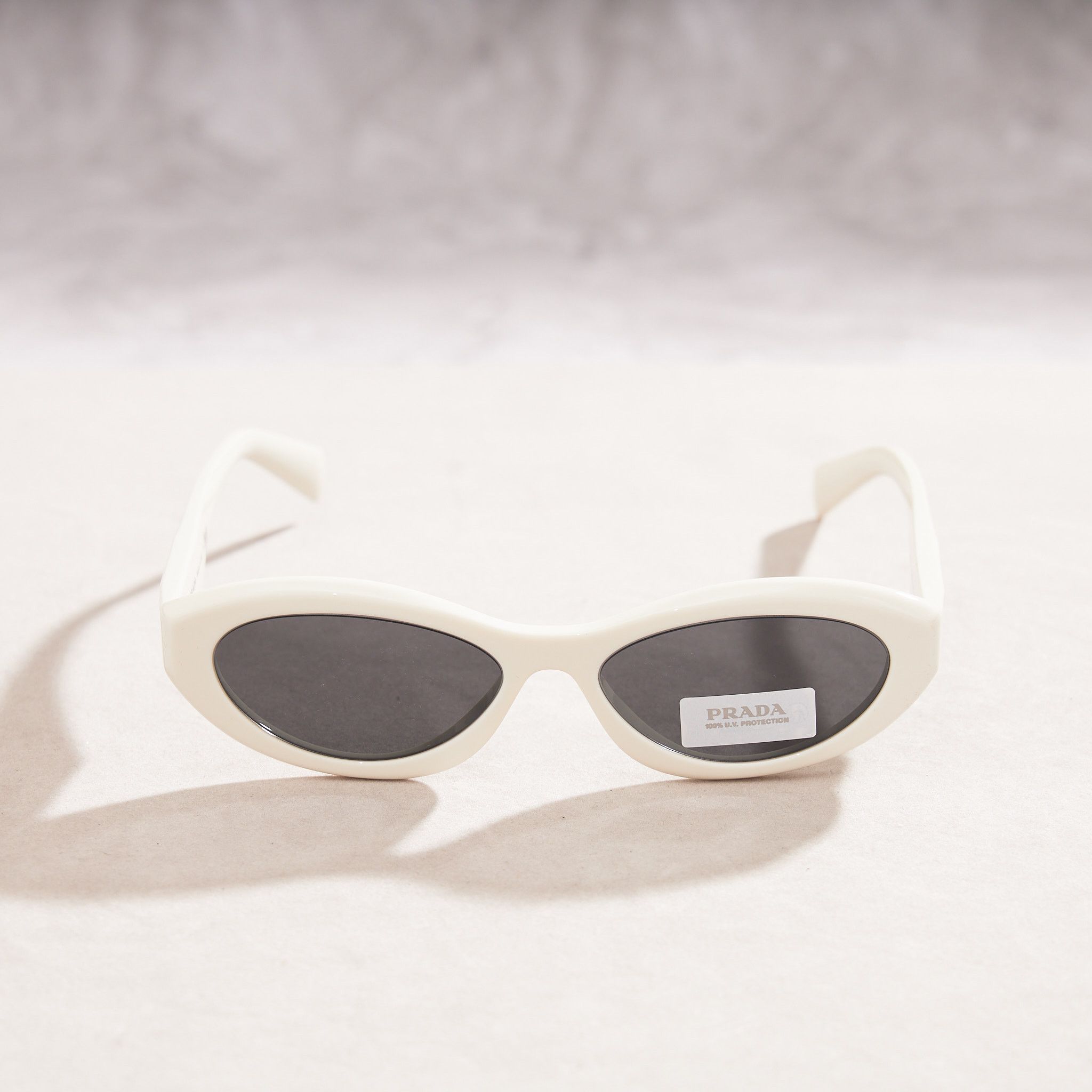 Prada PRADA PR 26ZS 17K08Z Sunglasses White Size ONE SIZE - 7 Thumbnail