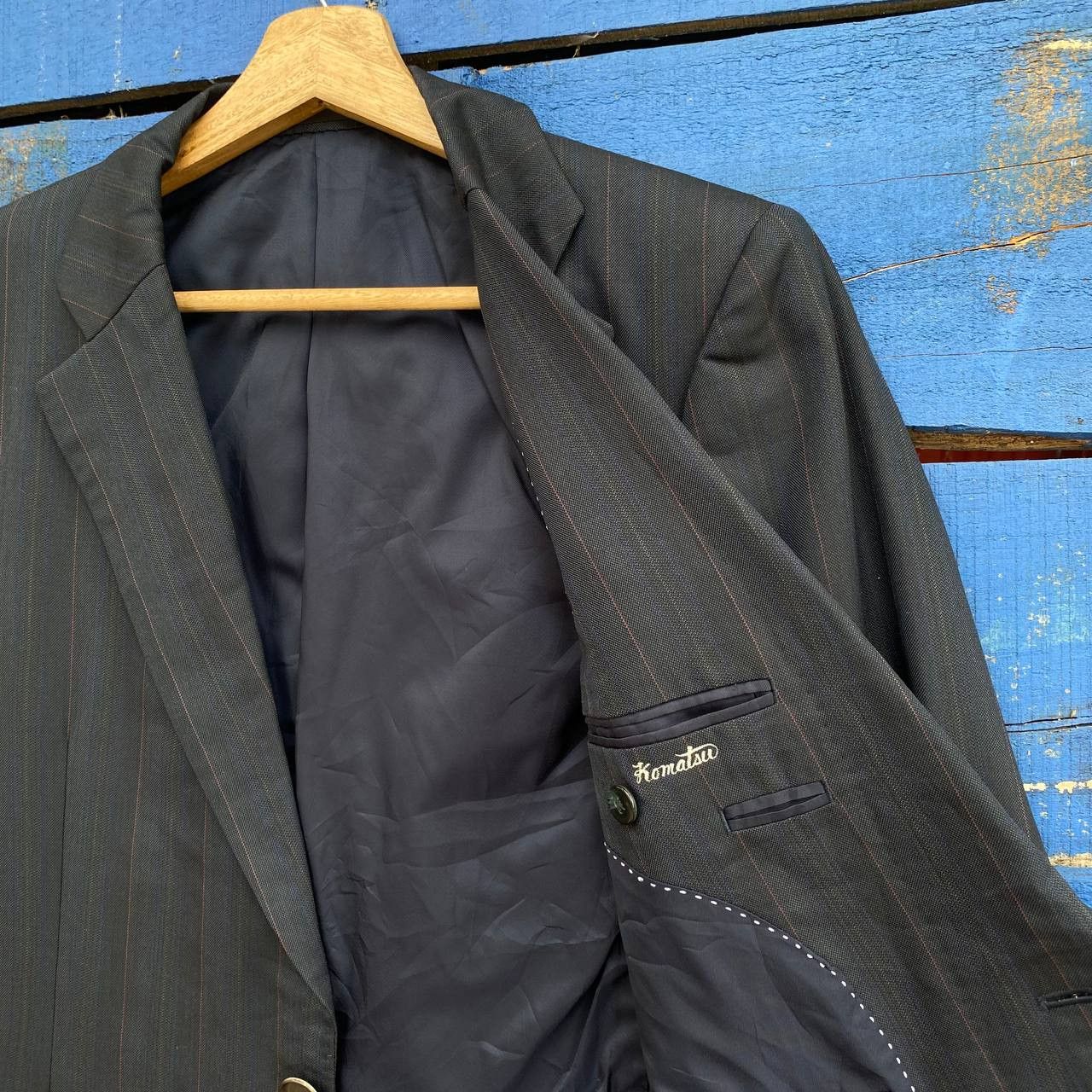 Burberry × Vintage Vintage Buberry Blazer Coat Jacket Size US M / EU 48-50 / 2 - 5 Thumbnail