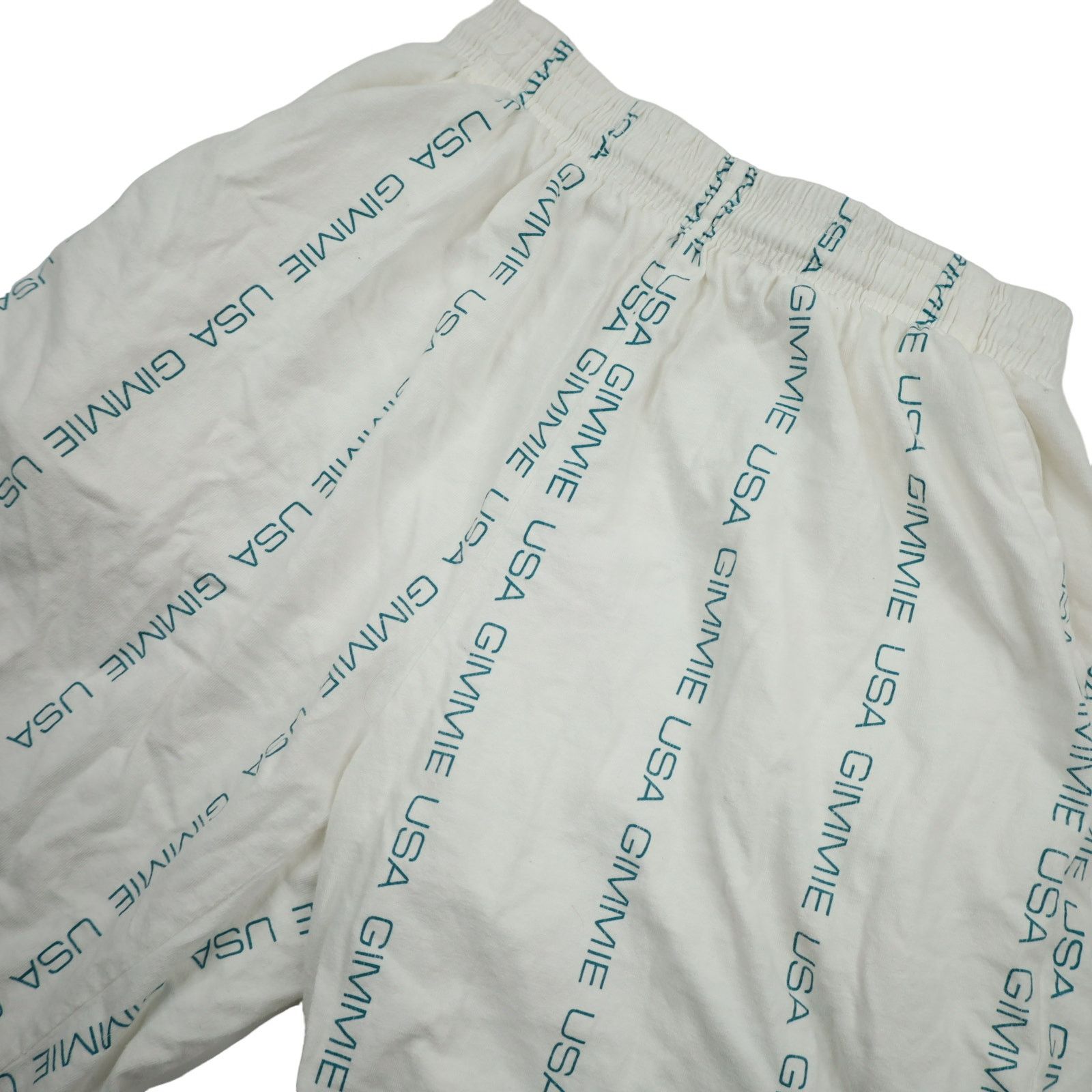 Vintage Vintage Gimmie USA Vertical Repeat Spellout Shorts Size US 28 / EU 44 - 3 Thumbnail