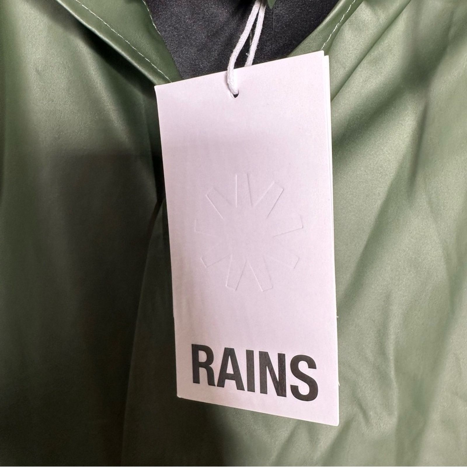 Rains RAINS Longer Jacket Evergreen NWT in Large Size L / US 10 / IT 46 - 7 Thumbnail