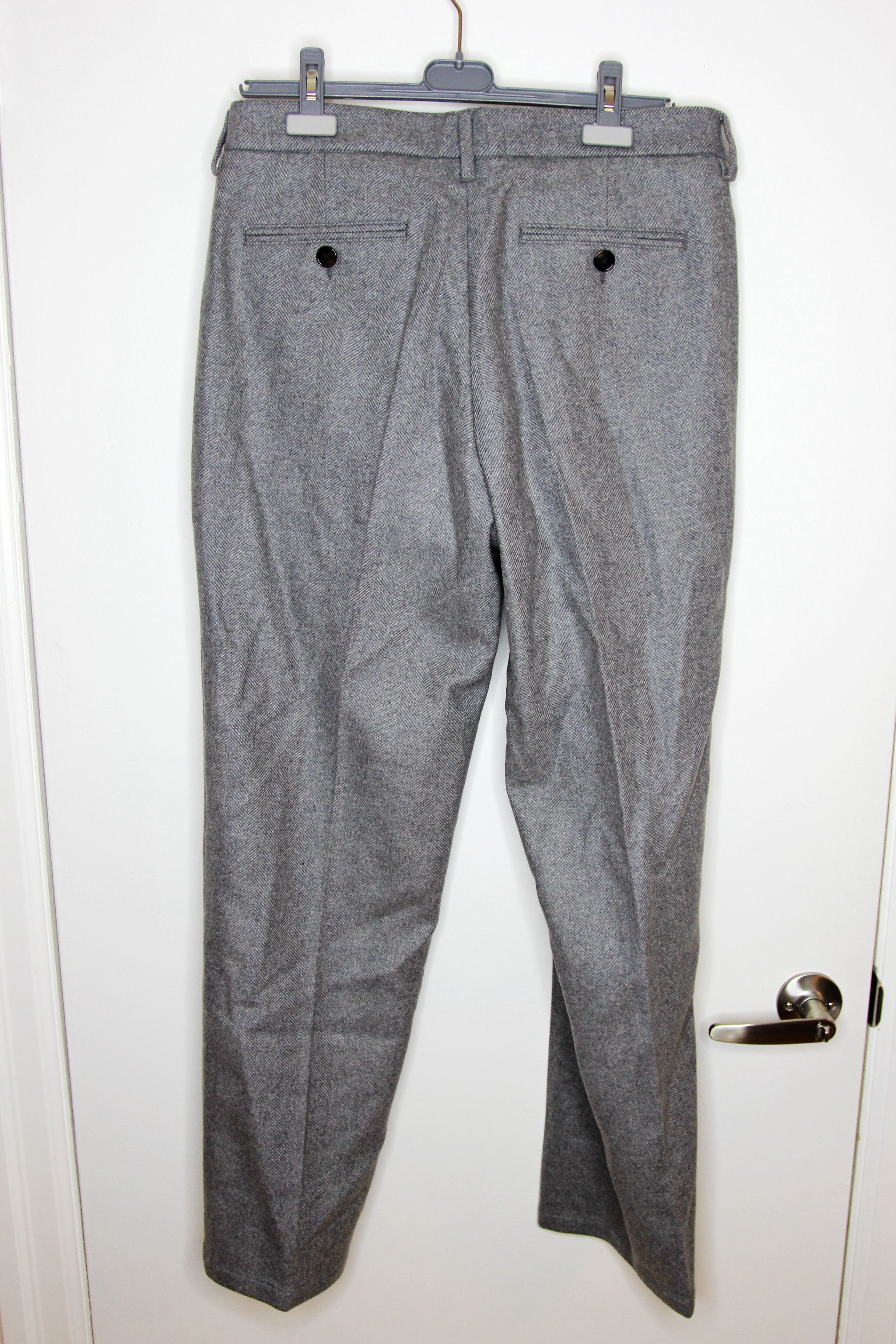 Other BNWT AW25 PROFUOMO WOOL HERRINGBONE PANTS 50 Size US 34 / EU 50 - 3 Thumbnail
