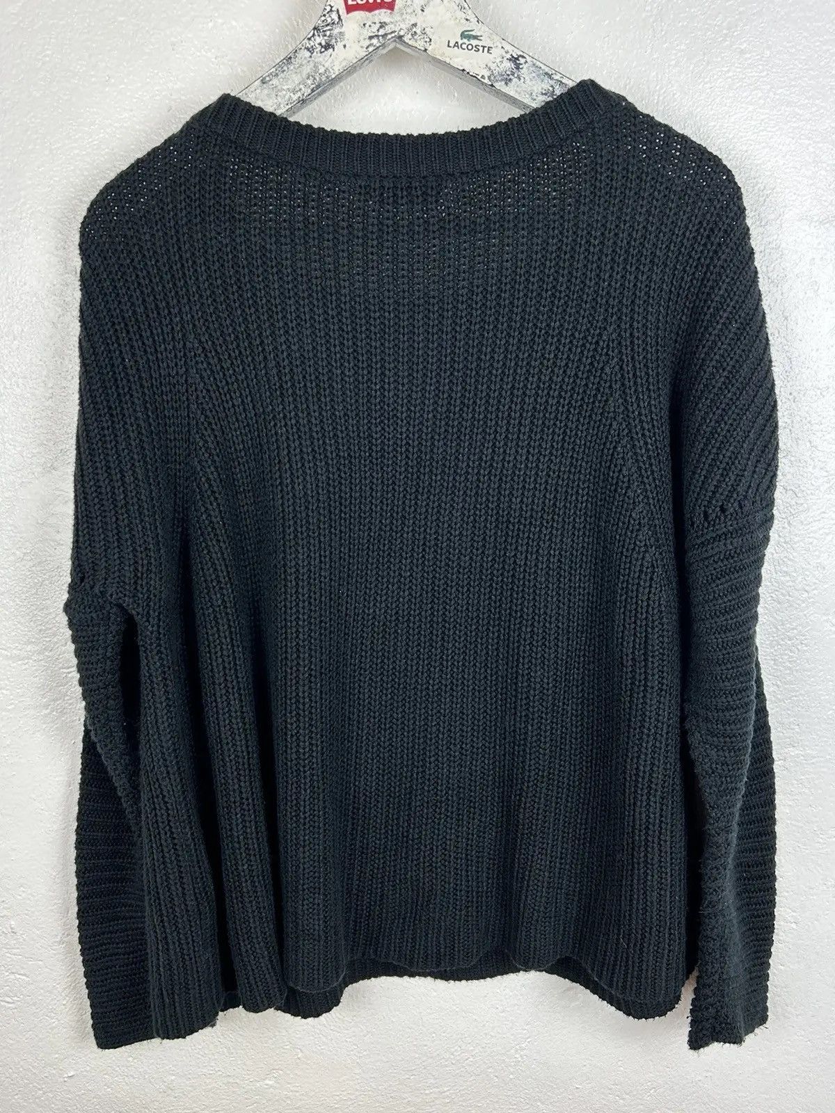 Polo Ralph Lauren Polo By Ralph Lauren Oversized Knitwear Sweater In Black Size M / US 6-8 / IT 42-44 - 4 Thumbnail
