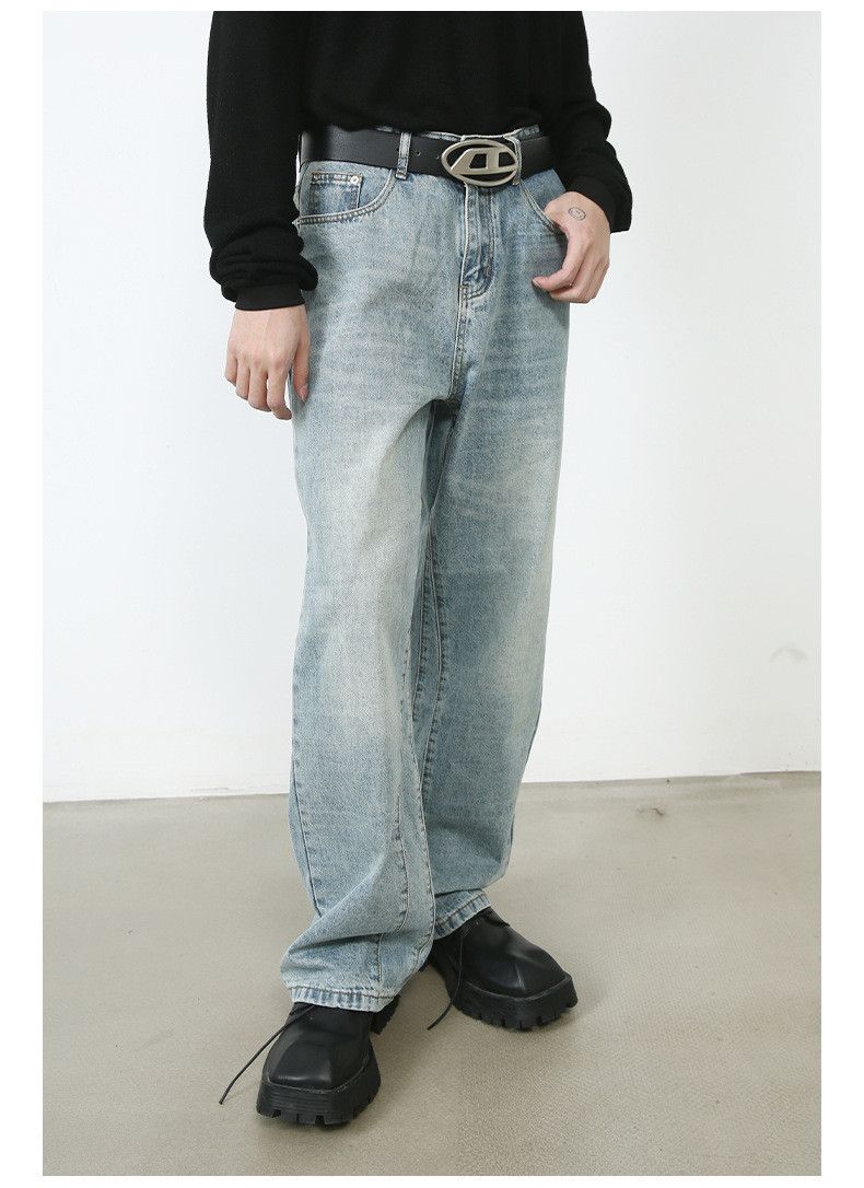 Jean American high street men's hip-hop casual jeans Size US 32 / EU 48 - 5 Thumbnail