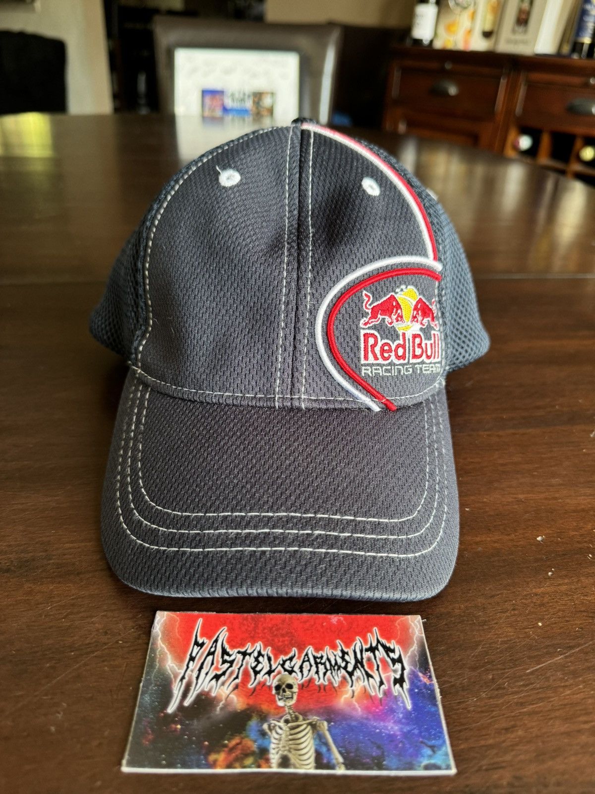 Red Bull × Vintage Vintage Red Bull Racing Team Hat Navy Size ONE SIZE - 2 Thumbnail