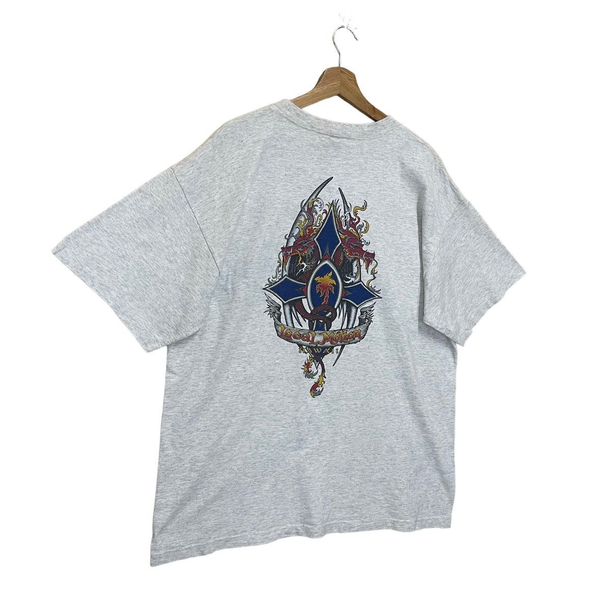 Billabong Vintage 90s Local Motion Big Logo T-Shirt Size US L / EU 52-54 / 3 - 2 Thumbnail