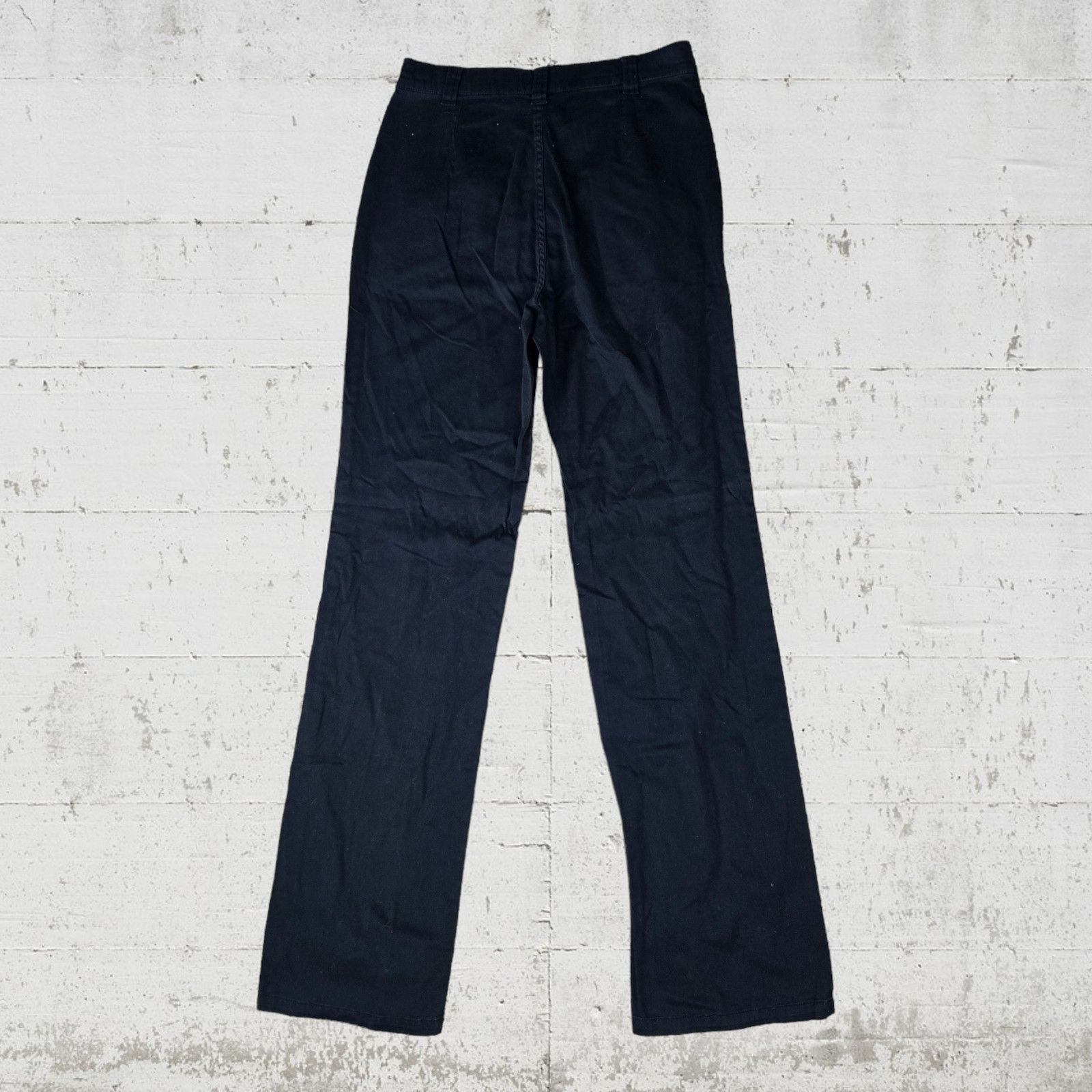 Other Black High Rise Bootcut Chino Pants Size 8 Size 30" / US 8 / IT 44 - 2 Thumbnail