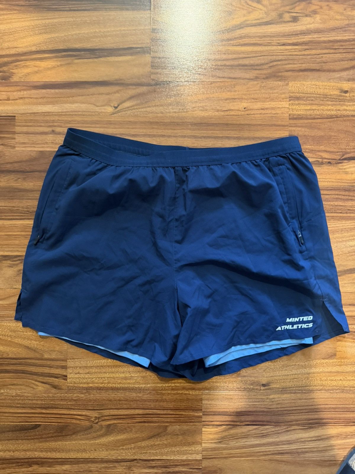 Minted New York Minted NY Navy Lined Shorts Size US 38 / EU 54 - 1 Preview