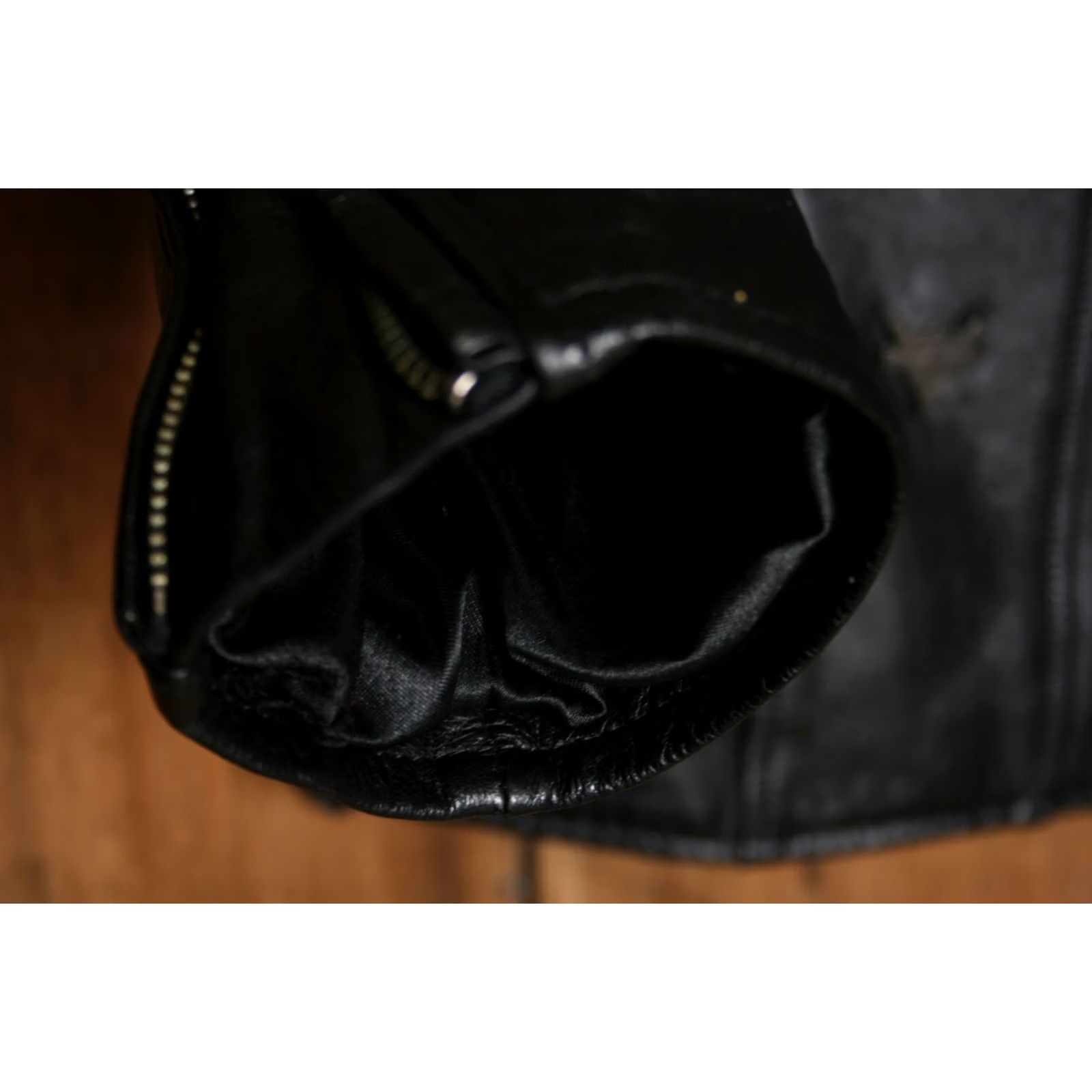 Harley Davidson HARLEY-DAVIDSON Black Leather 50 Years Motorcycle Jacket Women M Quilt Liner Zip Size M / US 6-8 / IT 42-44 - 7 Thumbnail