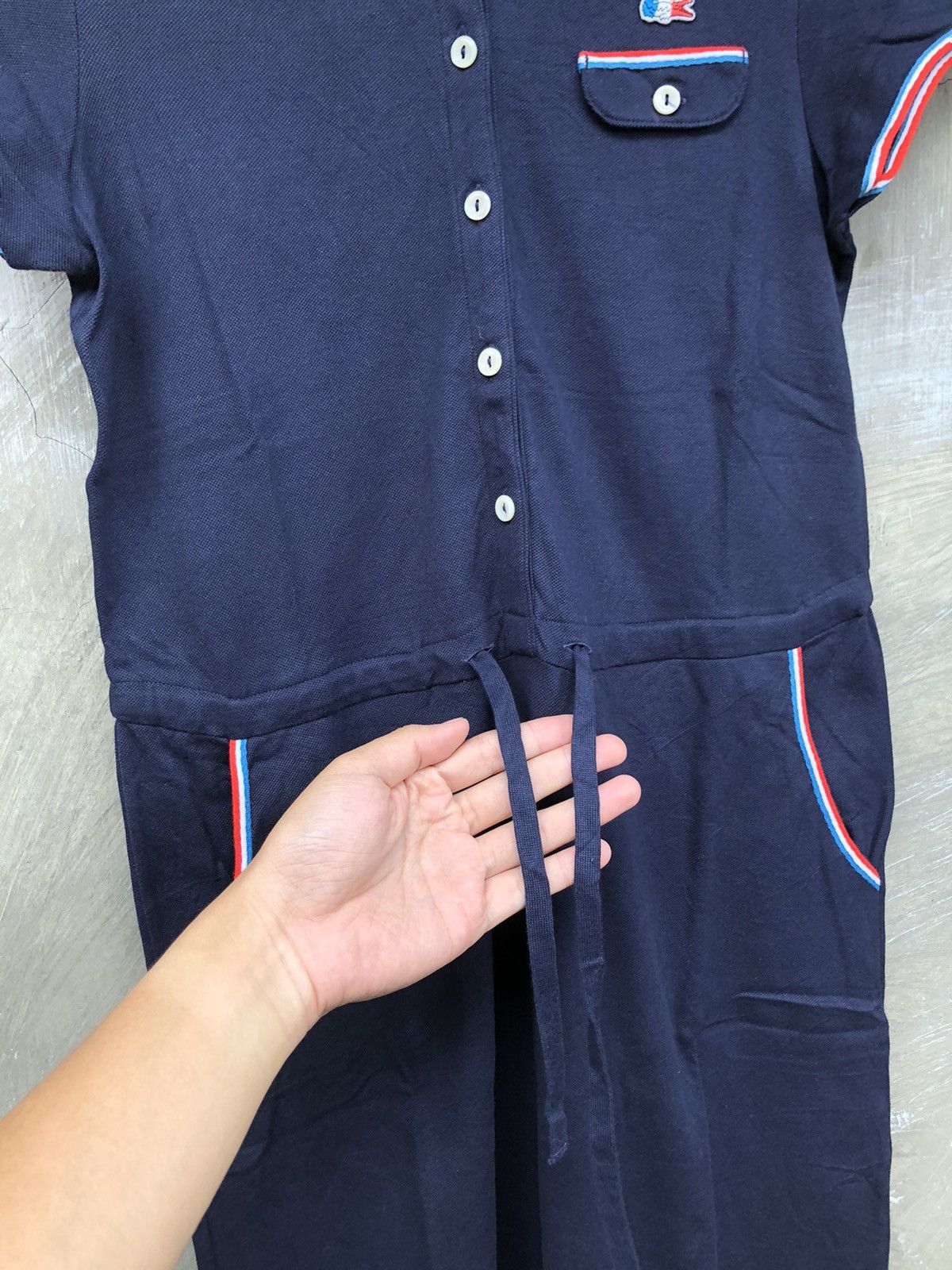Lacoste Lacoste Retro Women Midi Dress Size XS / US 0-2 / IT 36-38 - 7 Thumbnail