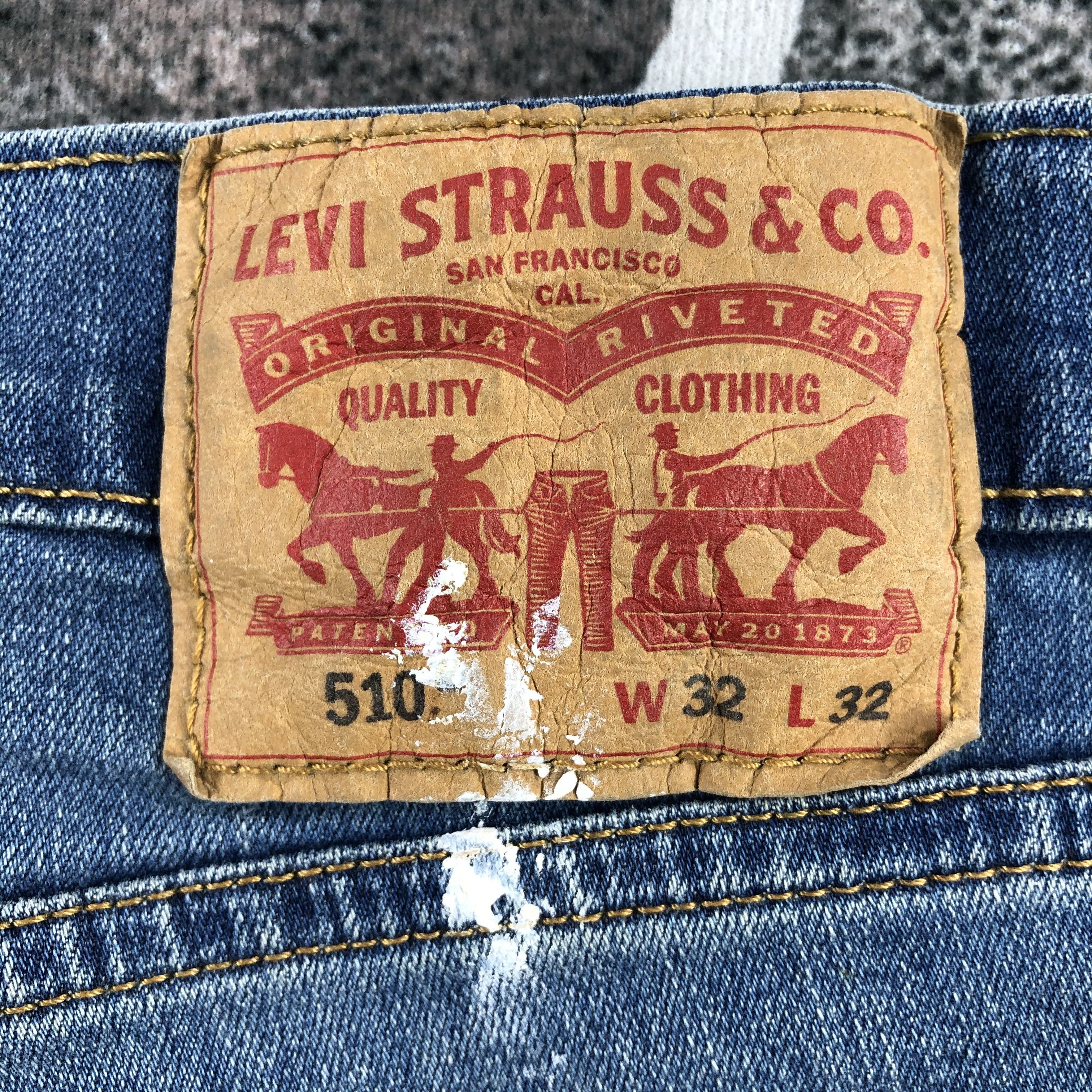 Levi's Levis 510 Jeans Painted Denim KJ1361 Size US 32 / EU 48 - 5 Thumbnail
