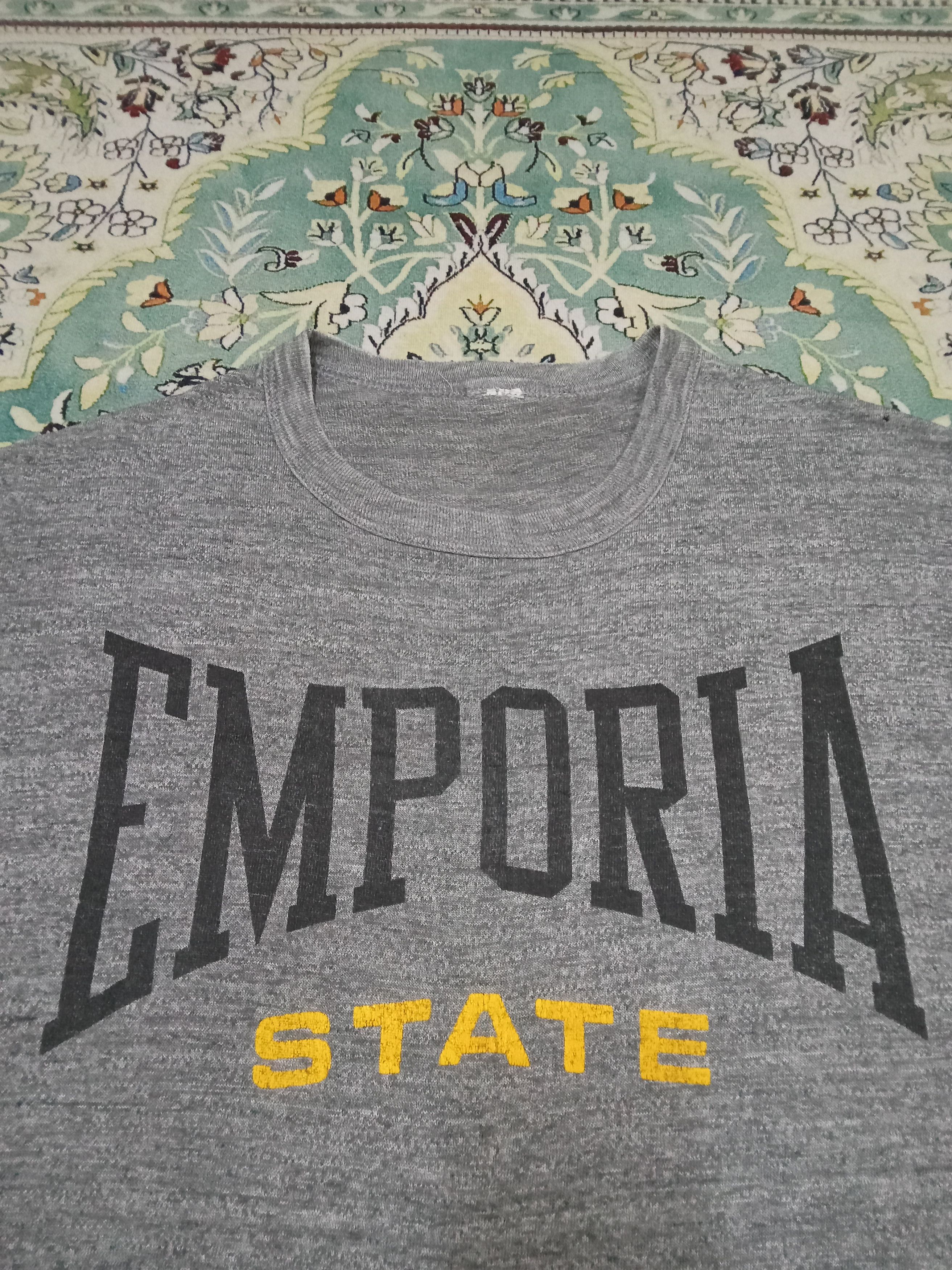 Vintage Vintage Emporia State Tri Blend T Shirt Size US L / EU 52-54 / 3 - 3 Thumbnail