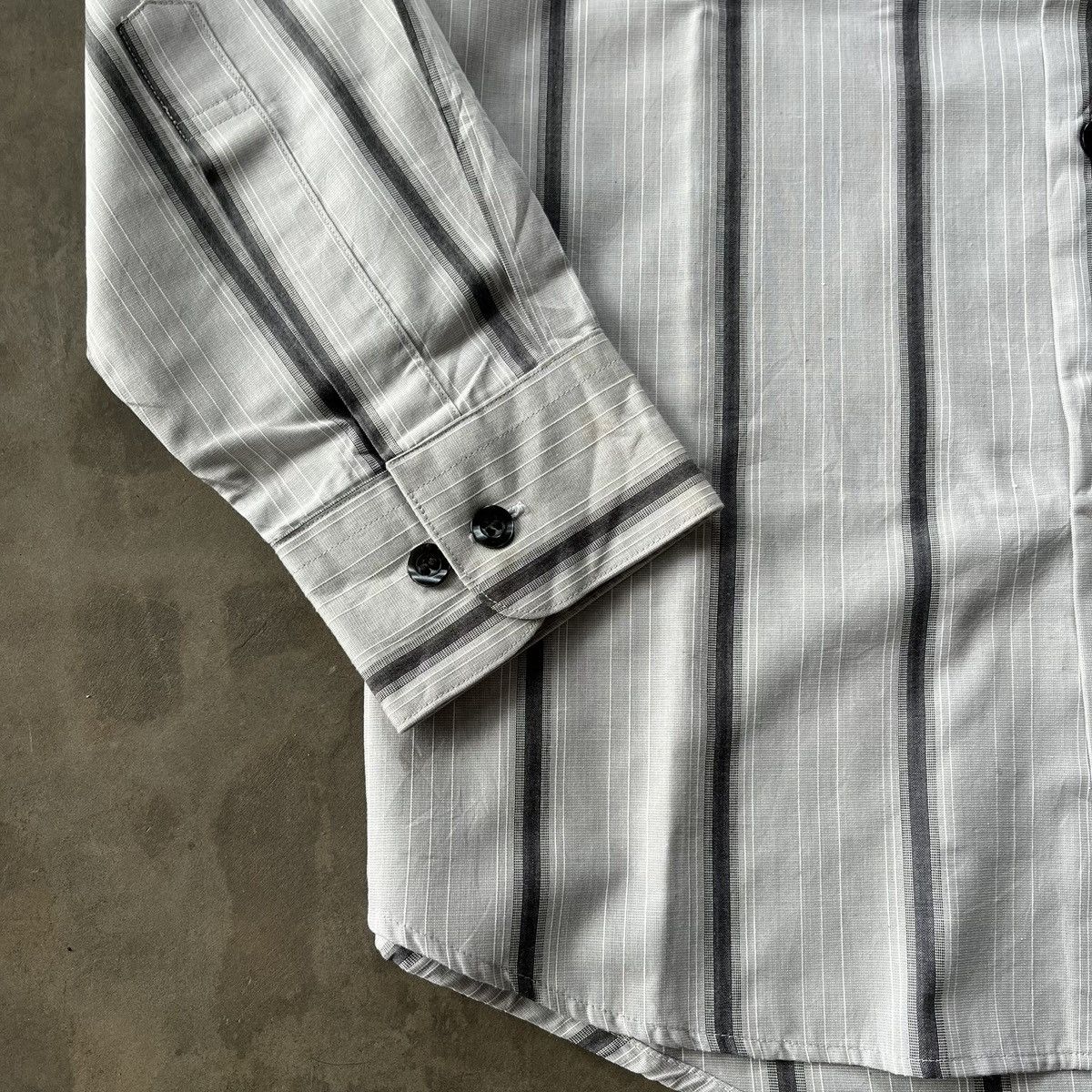 Balenciaga Balenciaga Pour Homme Pocket Stripe Size US M / EU 48-50 / 2 - 5 Thumbnail