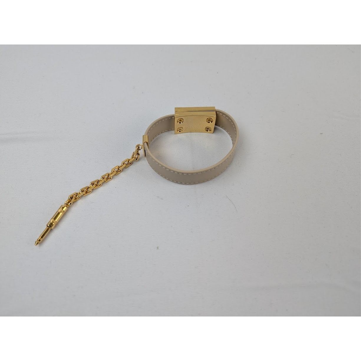 Amiri o1rshd1 Size: M / Calf Jax Bracelet in Alabaster Size ONE SIZE - 6 Thumbnail