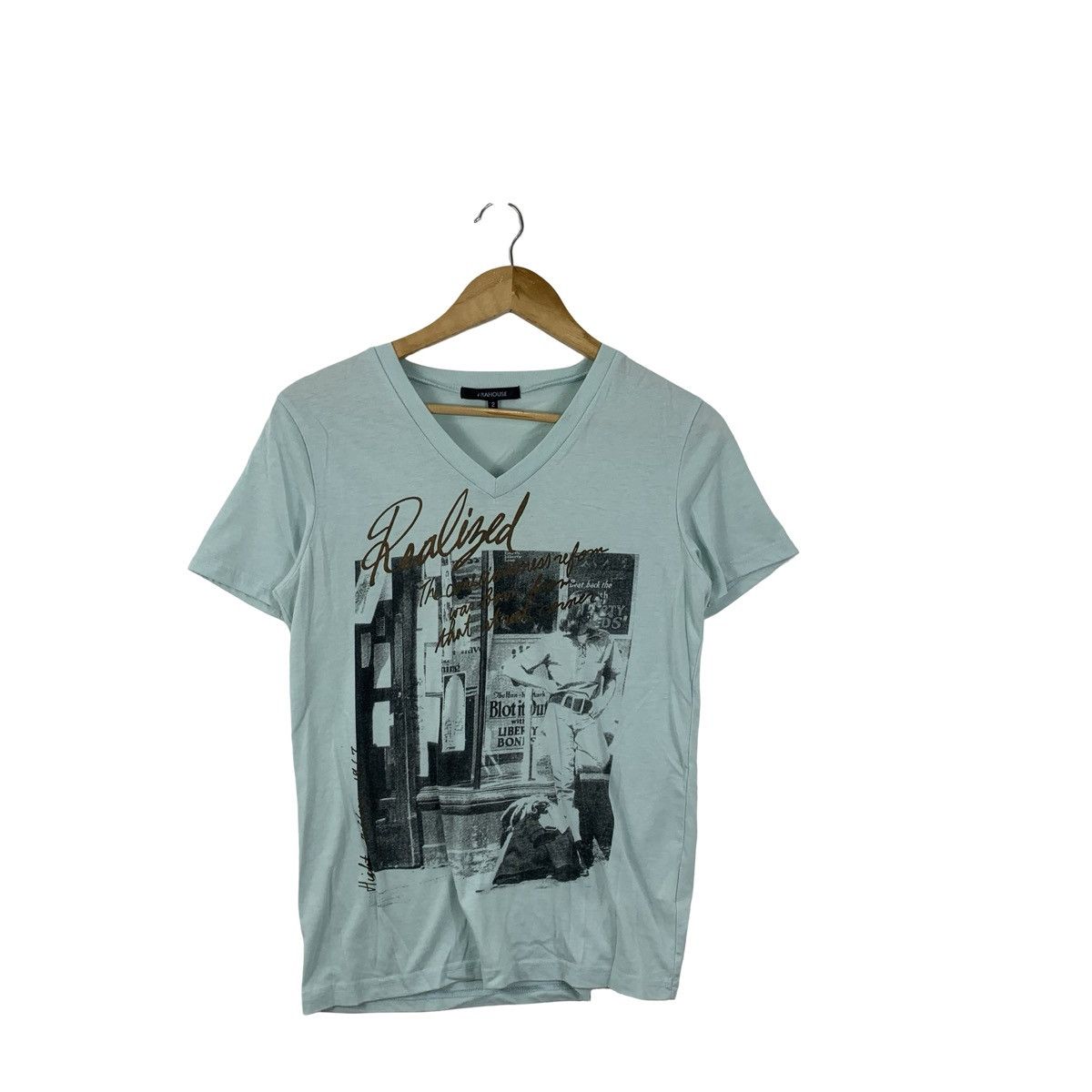 ABAHOUSE ABAHOUSE JAPAN FOTOFOLIO Photography Ads Tee Shirt Top Promo Size S / US 4 / IT 40 - 3 Thumbnail