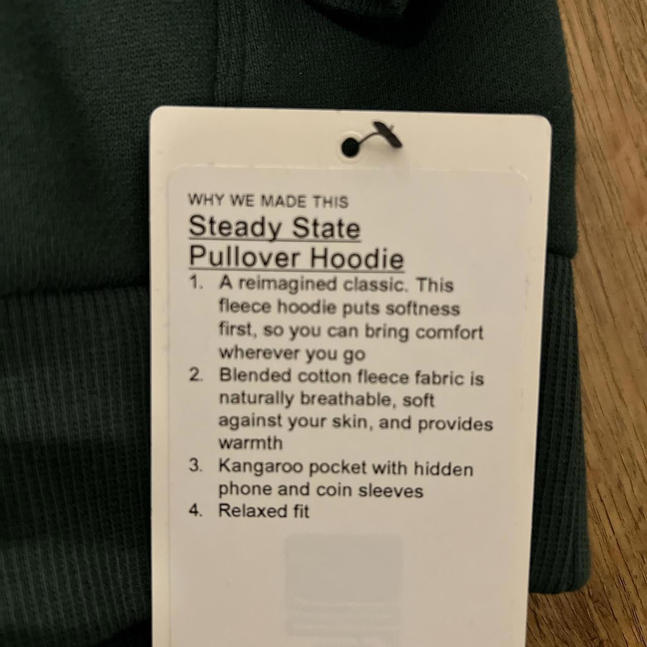 Lululemon Lululemon Women's Green Hoody Size S / US 4 / IT 40 - 3 Thumbnail
