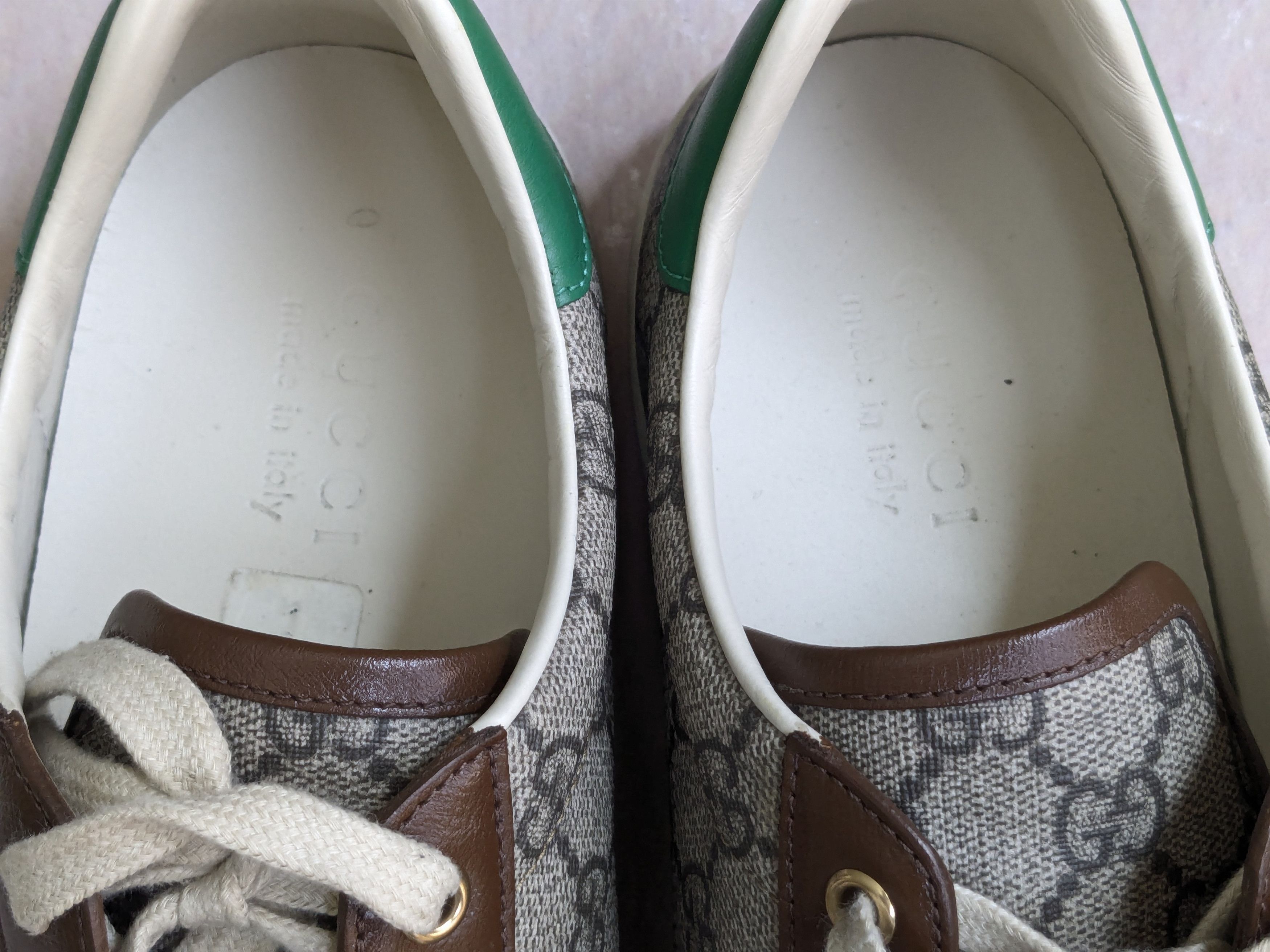 Gucci Gucci Ace Sneakers White 8.5 White Low Tops 636358 Size US 8.5 / EU 41-42 - 5 Thumbnail