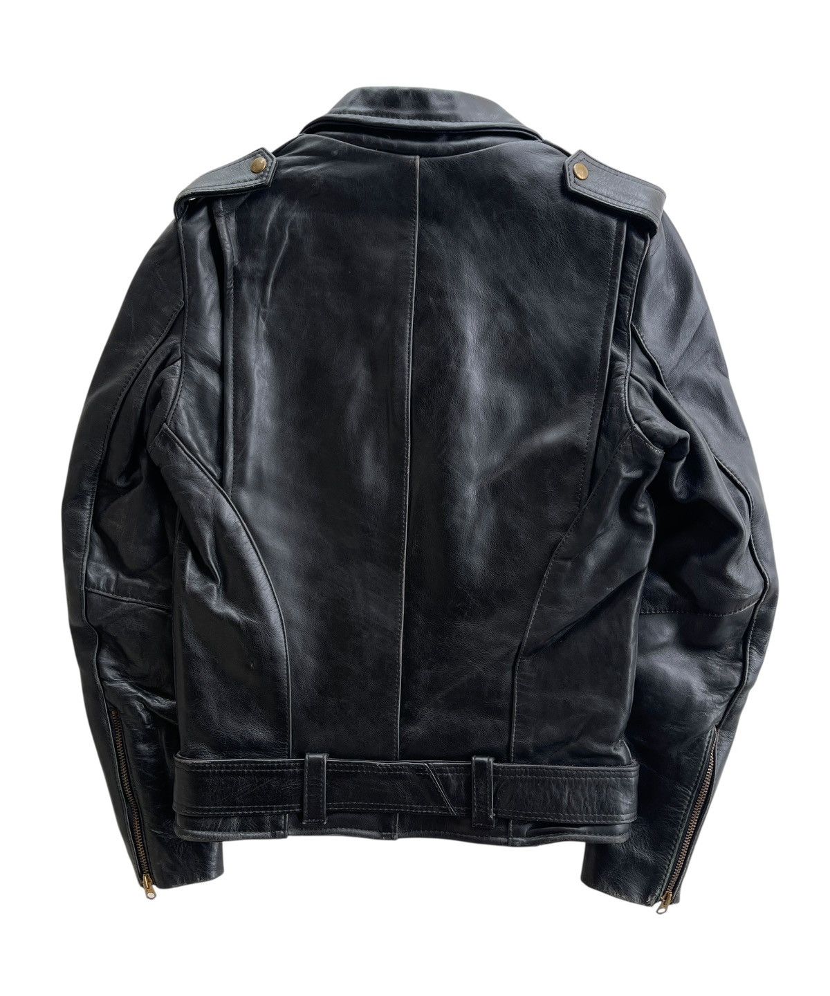 Vanson Leathers Vanson Leather USA Double Collar Biker Jacket (size 38) Size US S / EU 44-46 / 1 - 2 Thumbnail